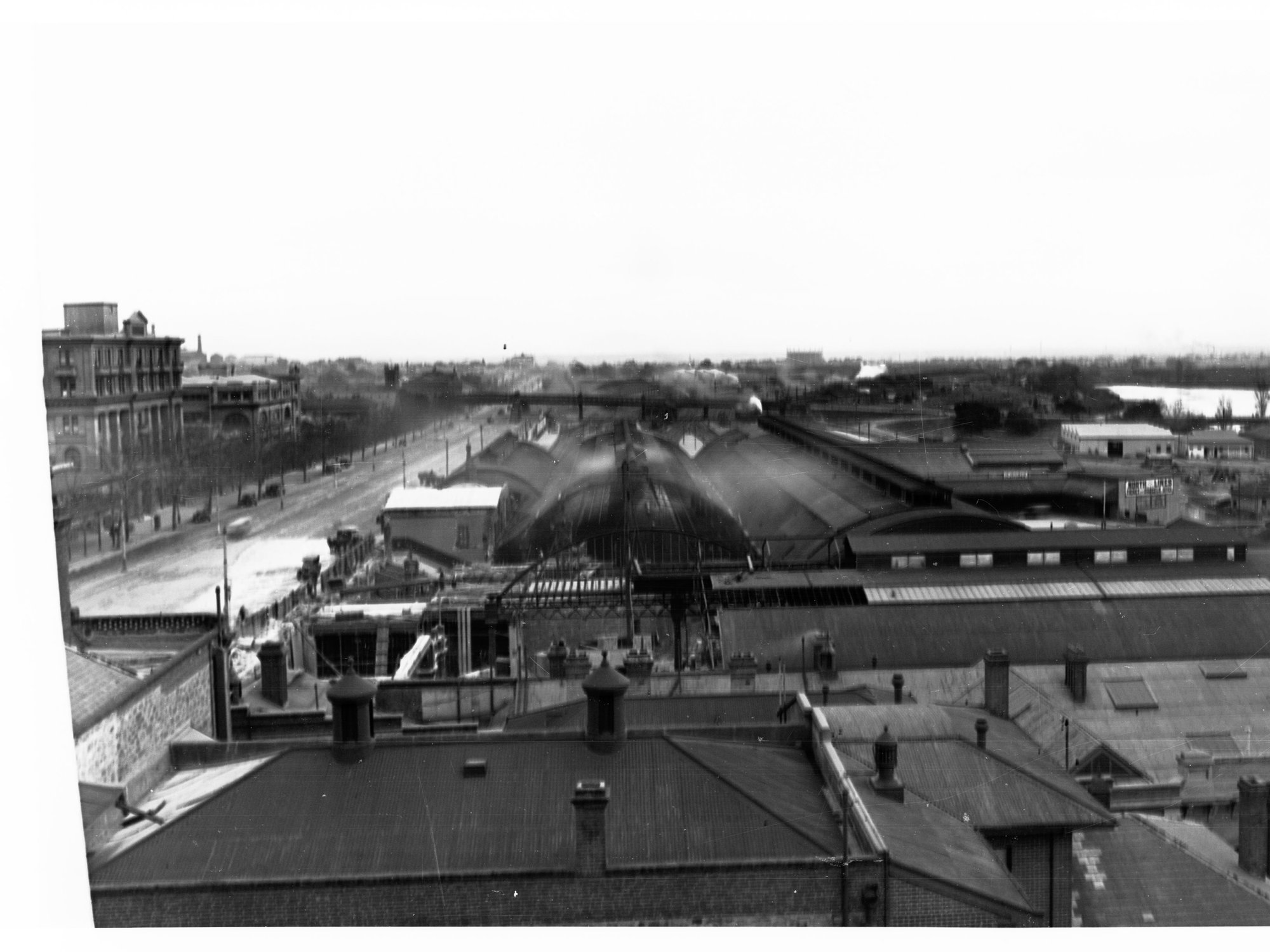 Construction Work on Adelaide Railway Station