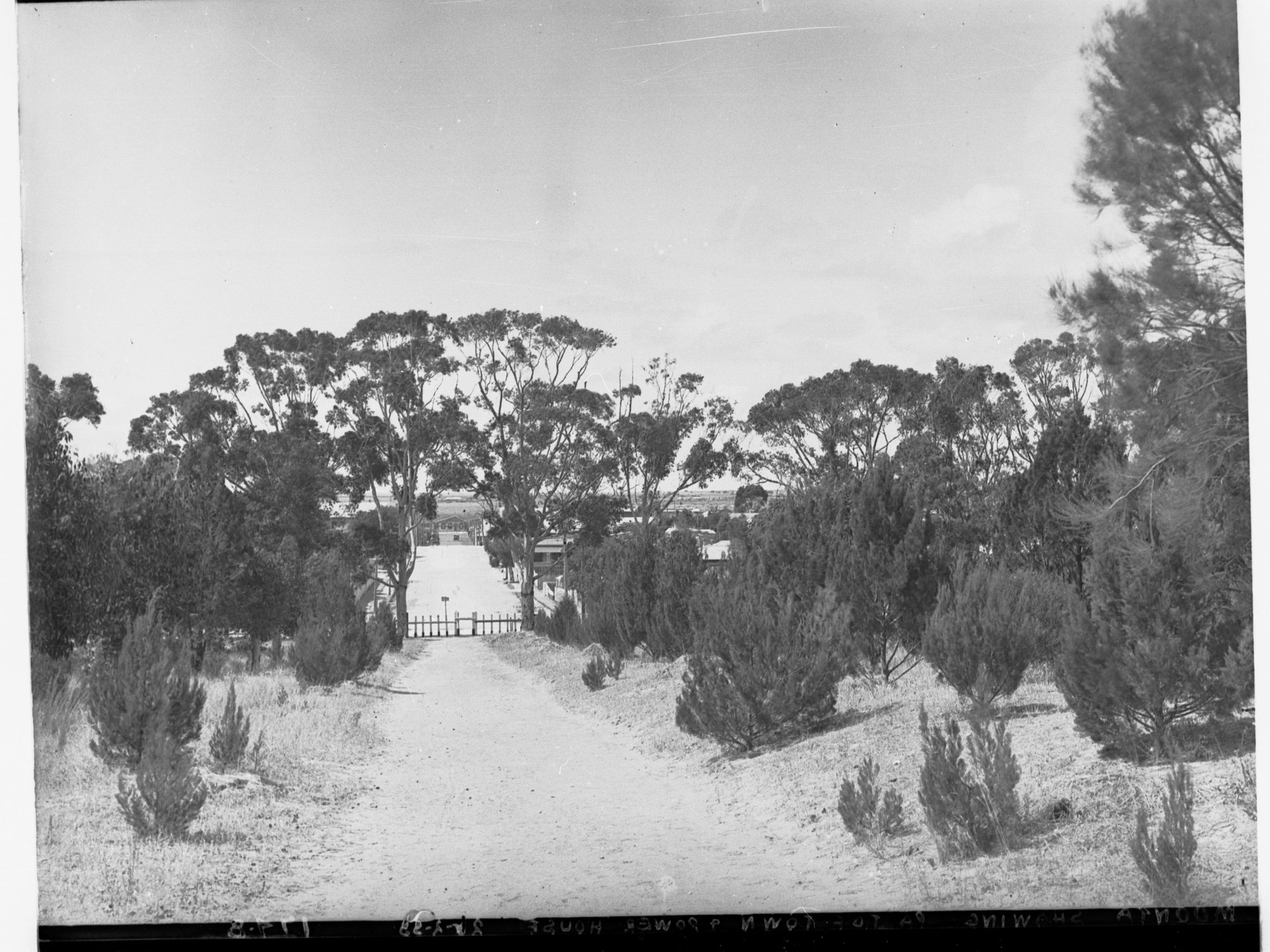 Moonta Showing Part of Town and Power House
