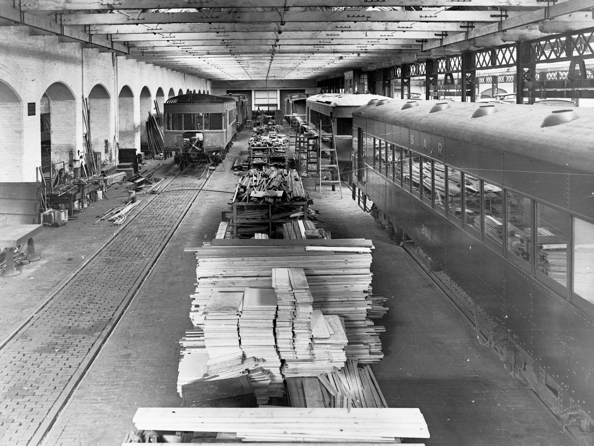 Islington Railways Workshop Construction of Railcars