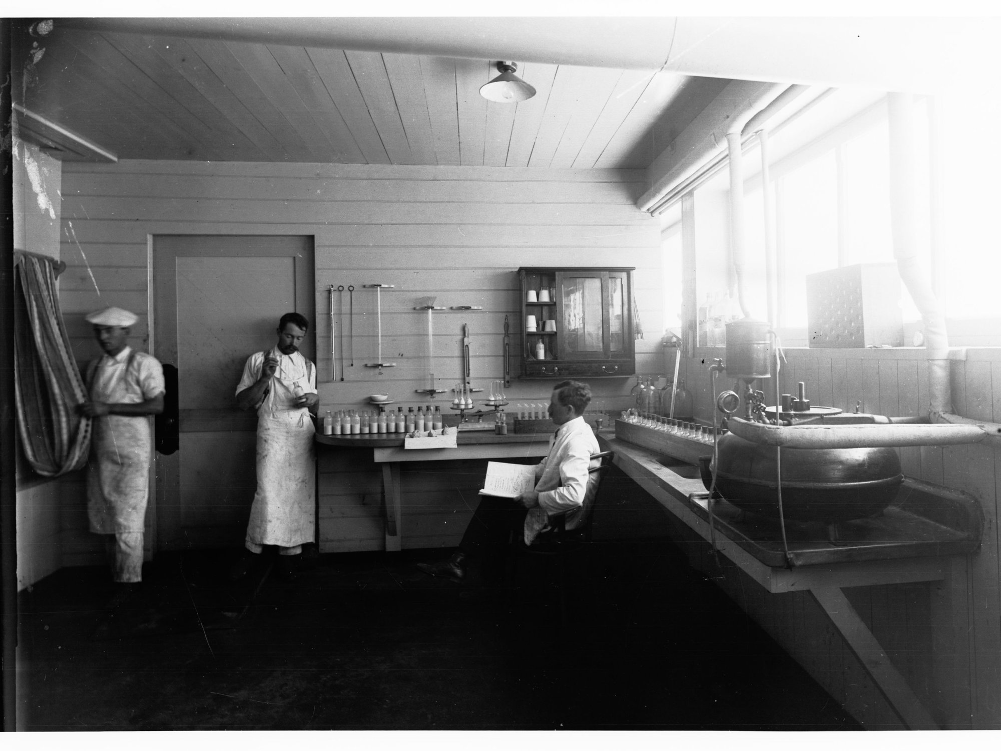 Butter Testing at Port Adelaide Export Department