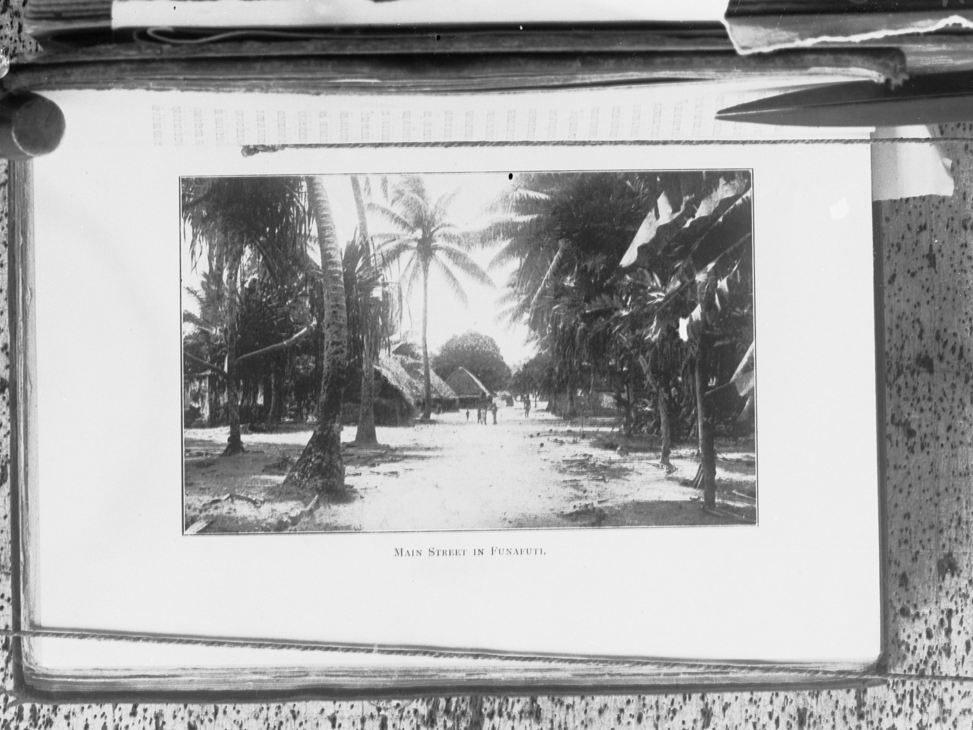 Main Street in Funafuti 