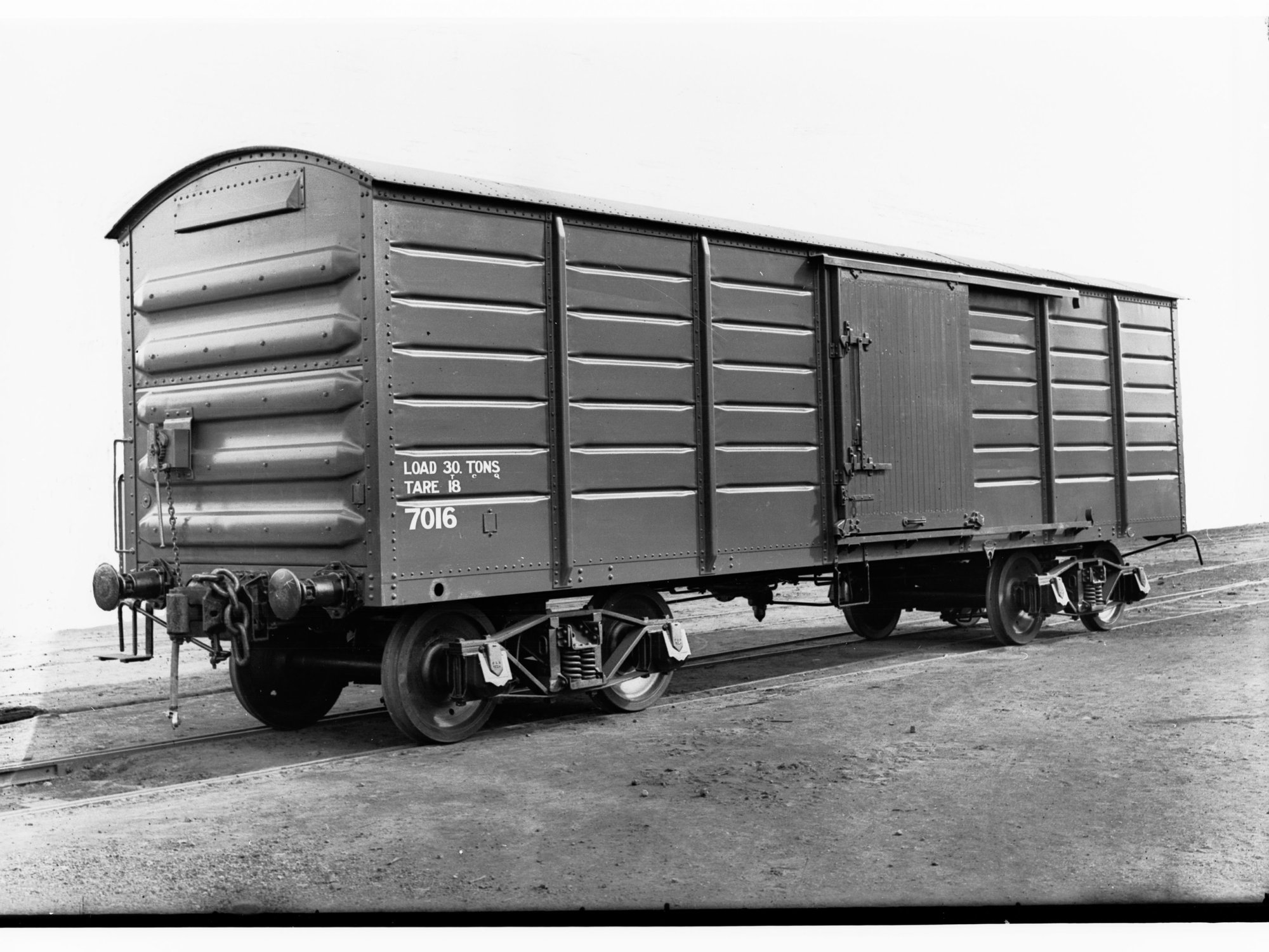 Rail van at Islington