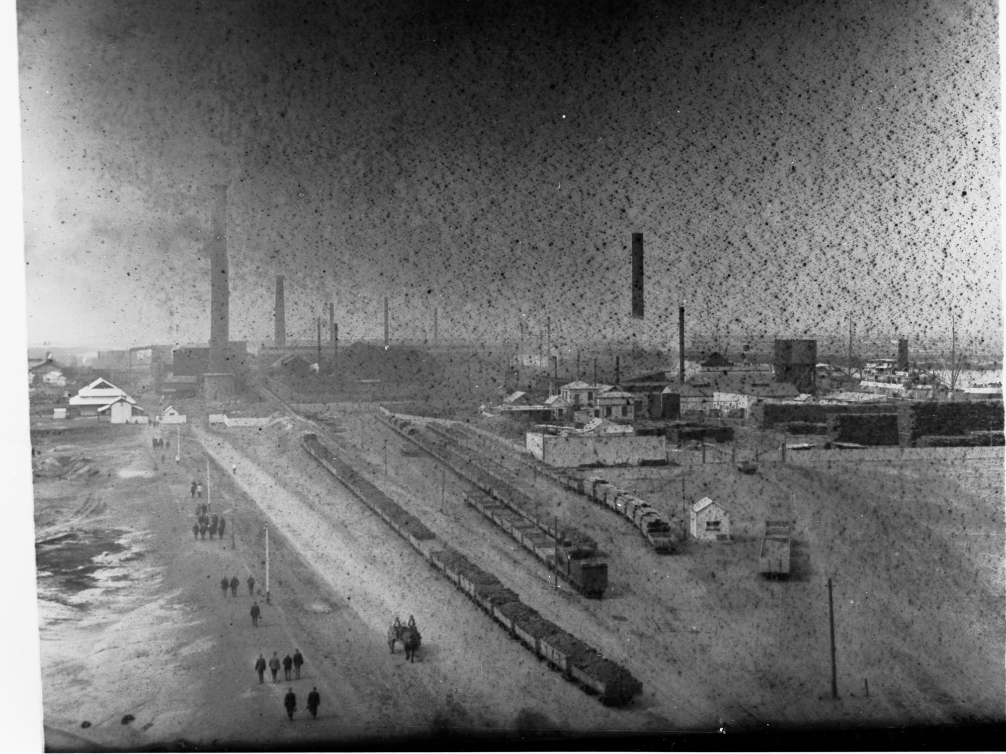 Broken Hill Proprietory Company smelting works at Port Pirie