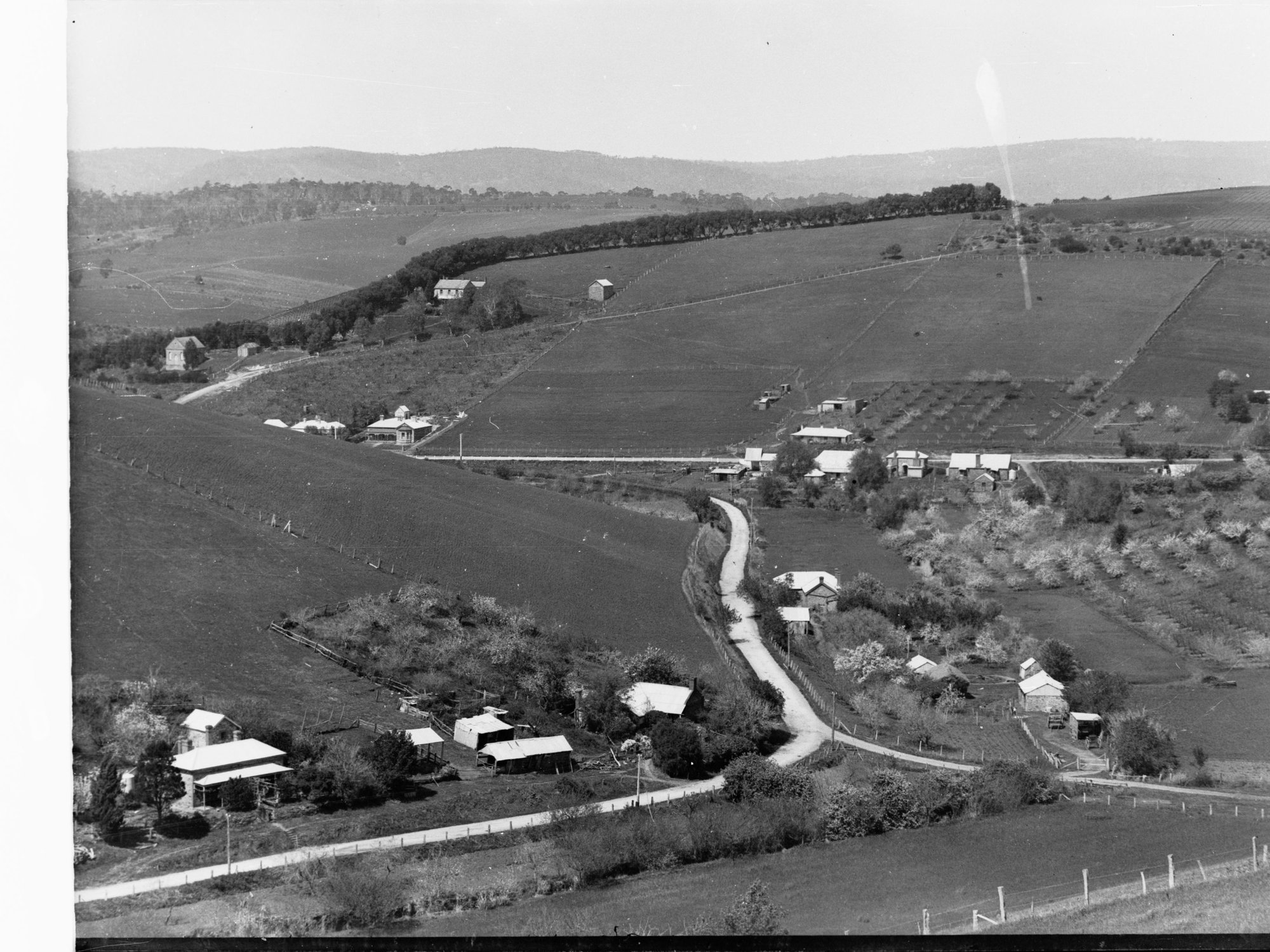 View of Clarendon from near Chandlers Hill