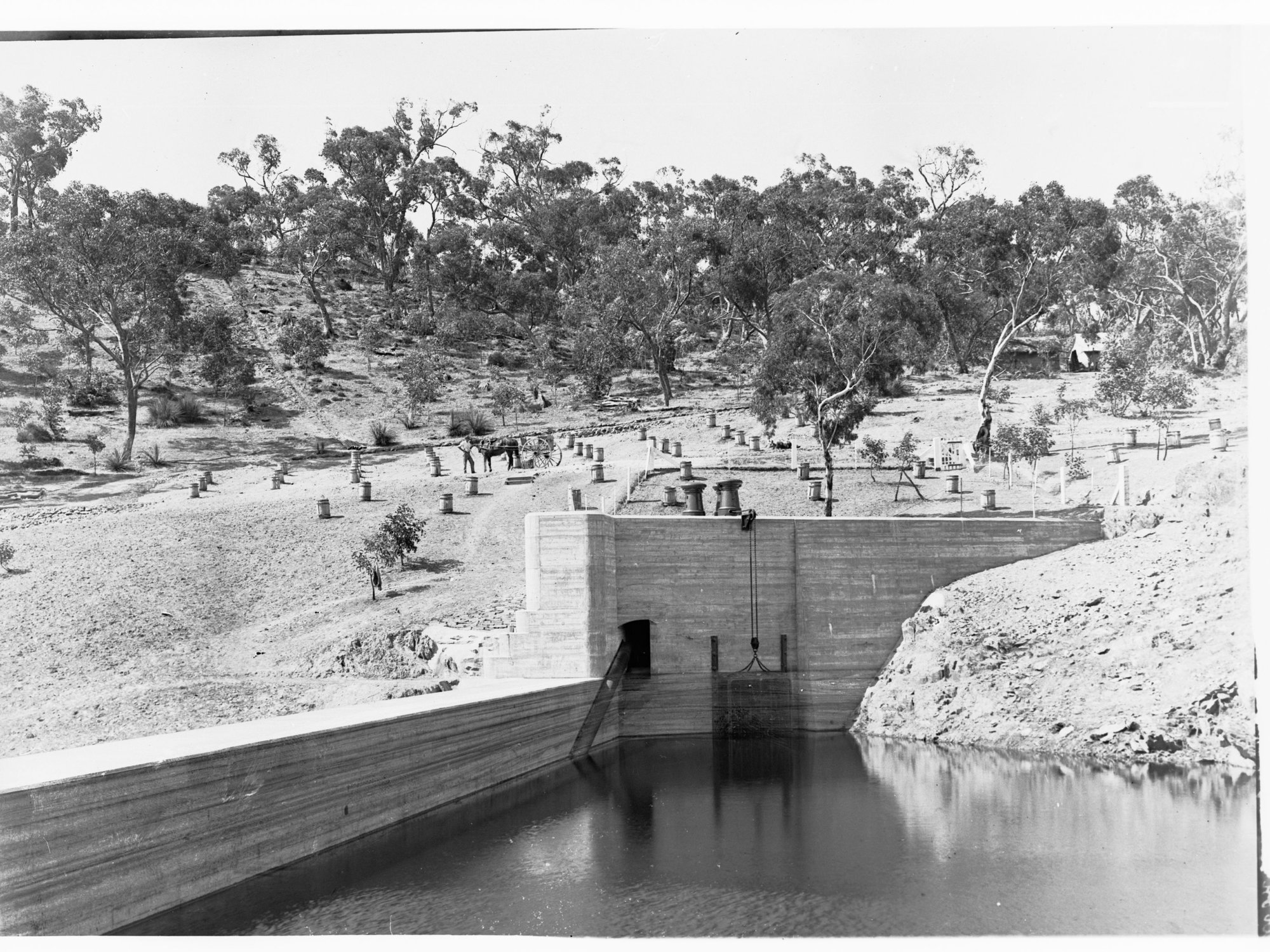 Weir on South Para River - Barossa Waterworks