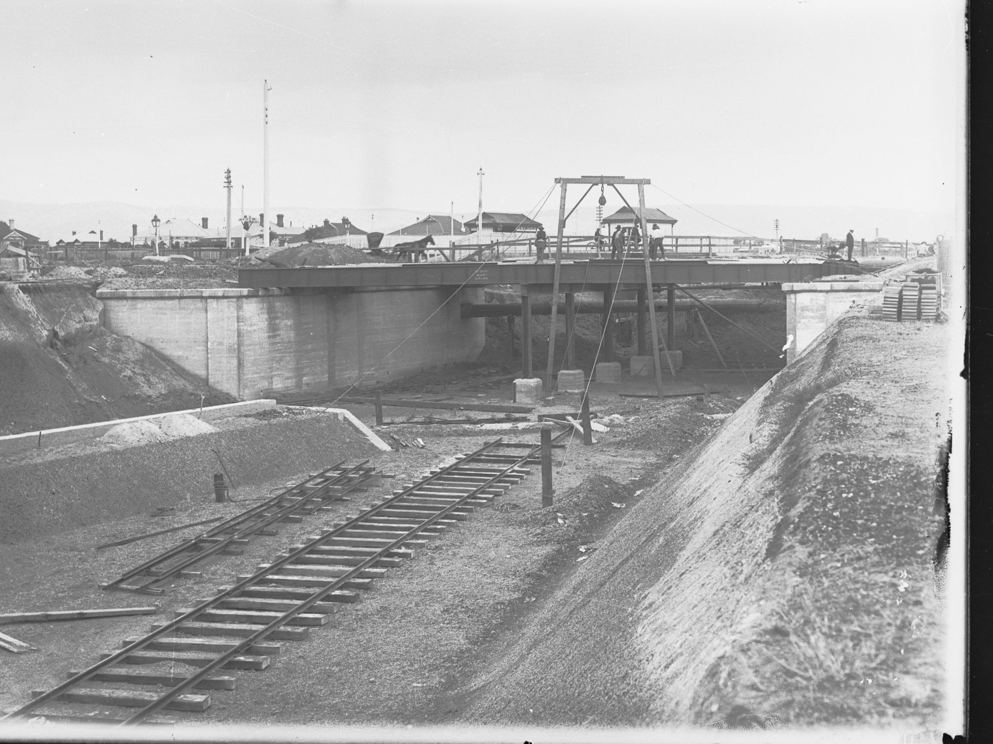 Railway Bridge at Keswick, South Australia