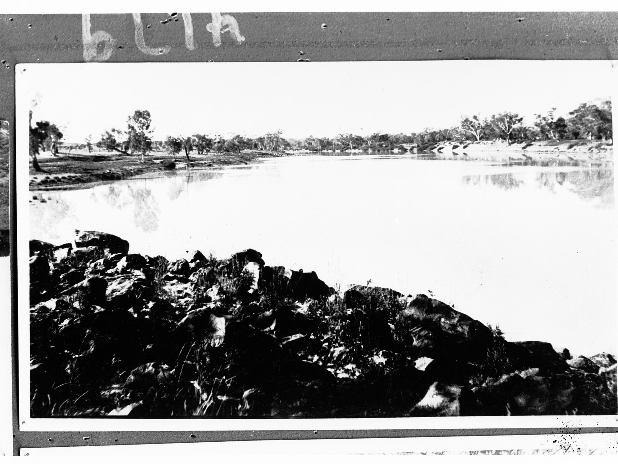 Rural view of river - no information recorded