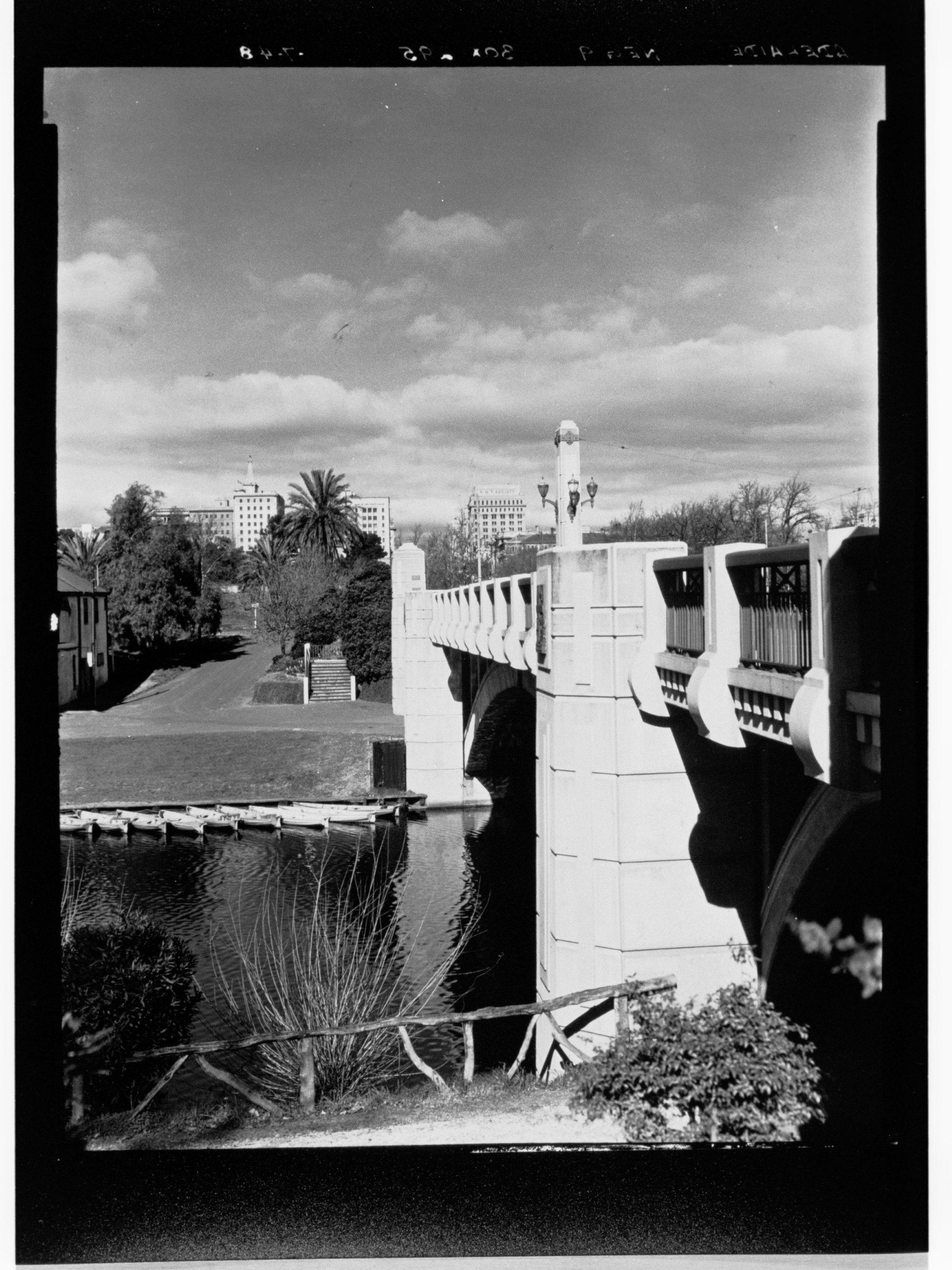 Adelaide - bridge over River Torrens