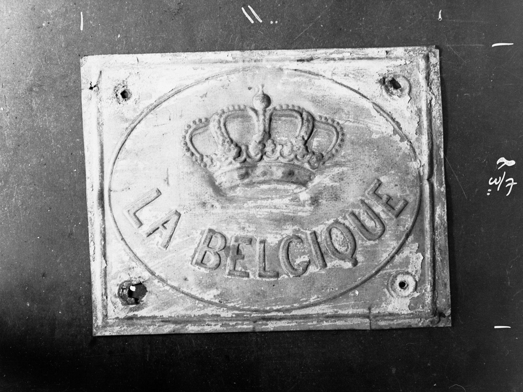 Belgian Fire Plates,  Ypres 