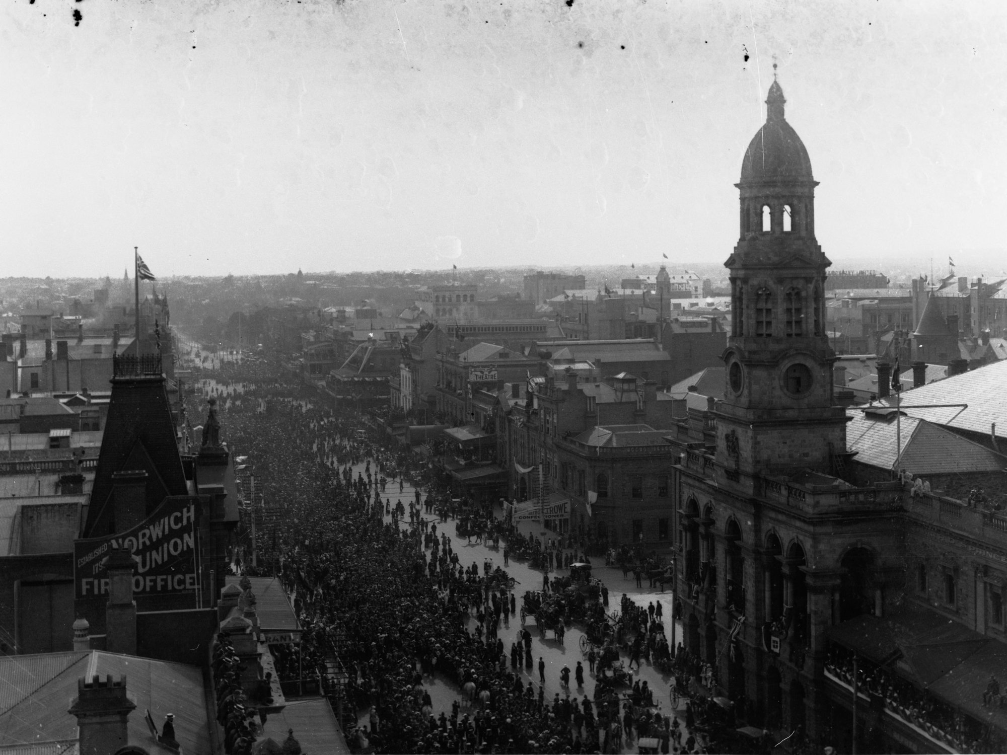 Australia Day March King William Street