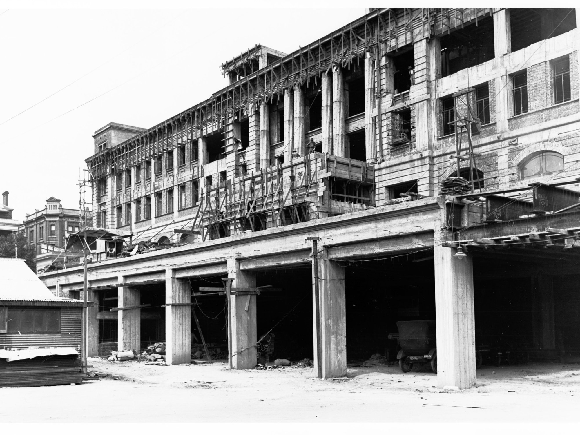 Construction Work on Adelaide Railway Station