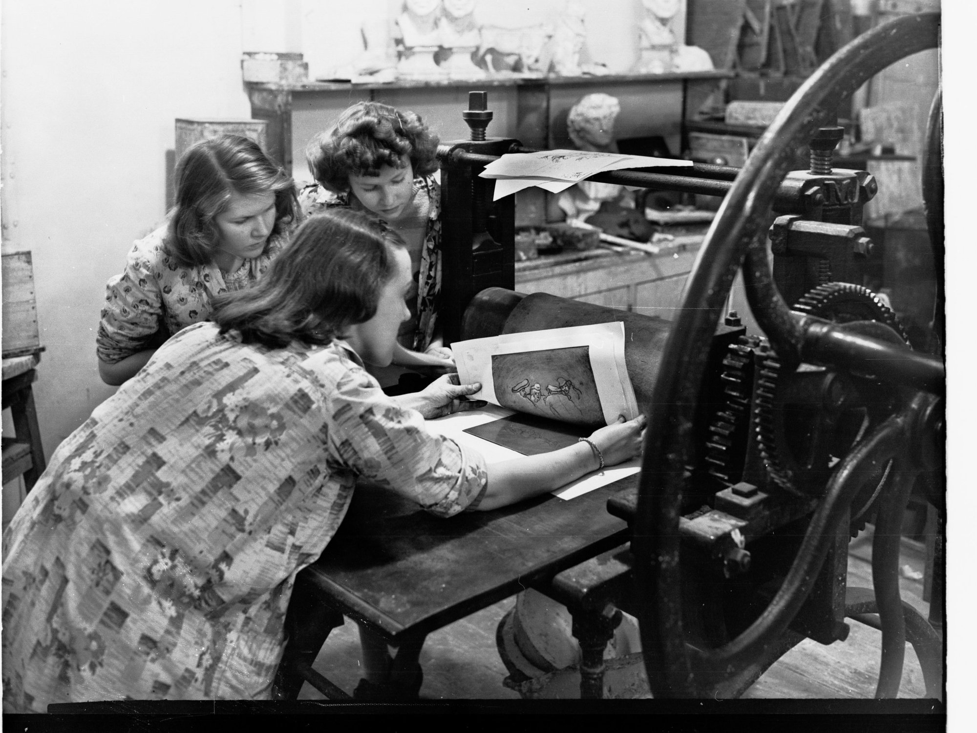 Printing at the School of Arts