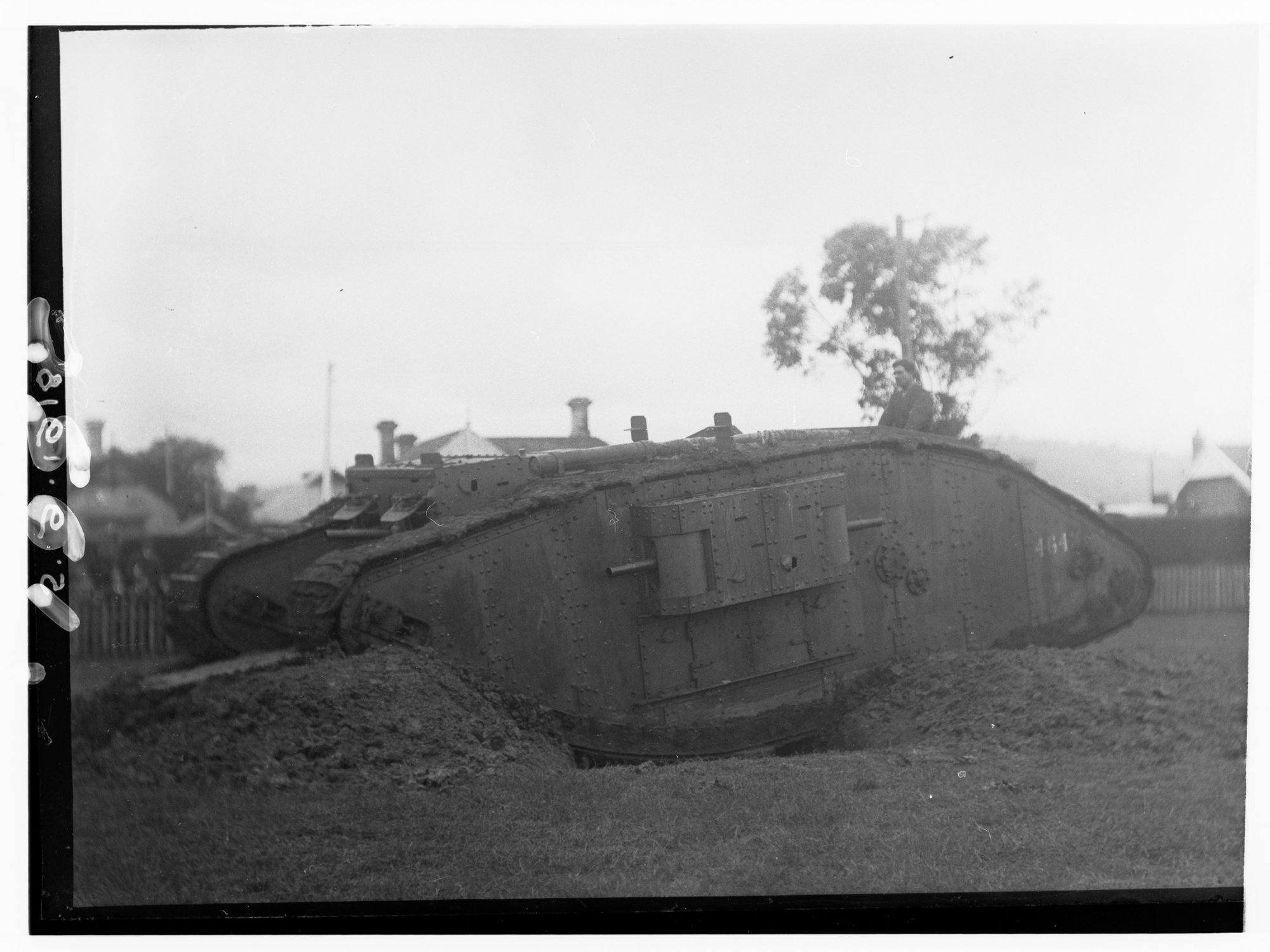 Tank on Unley Oval