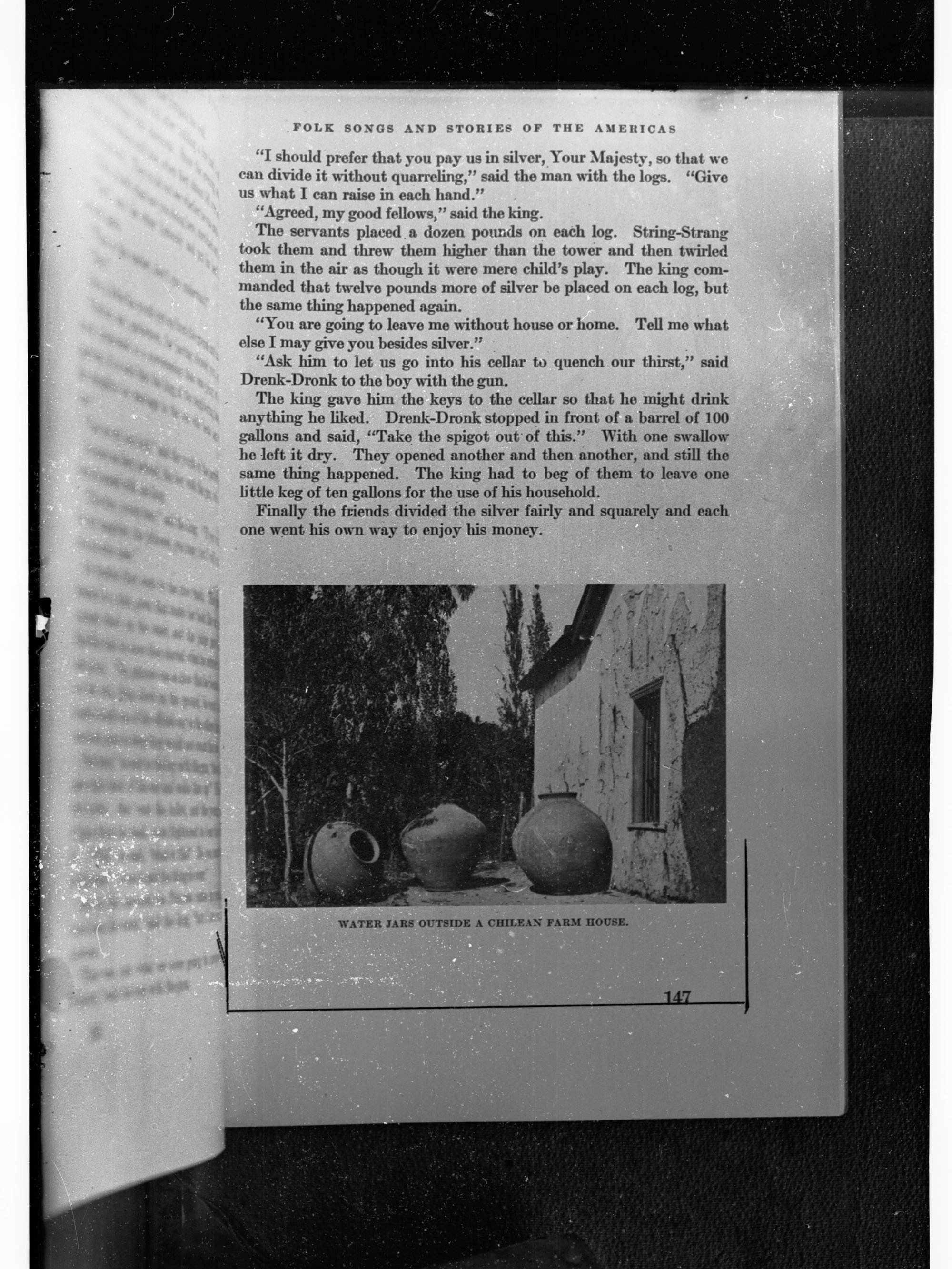 Water Jars Outside Chilean Farm House