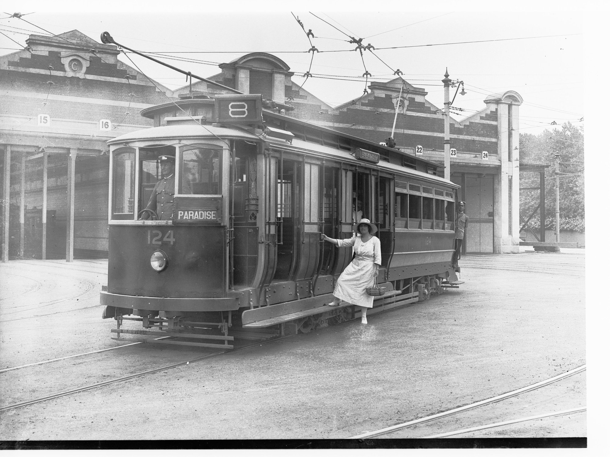 Simulation of tram accident 