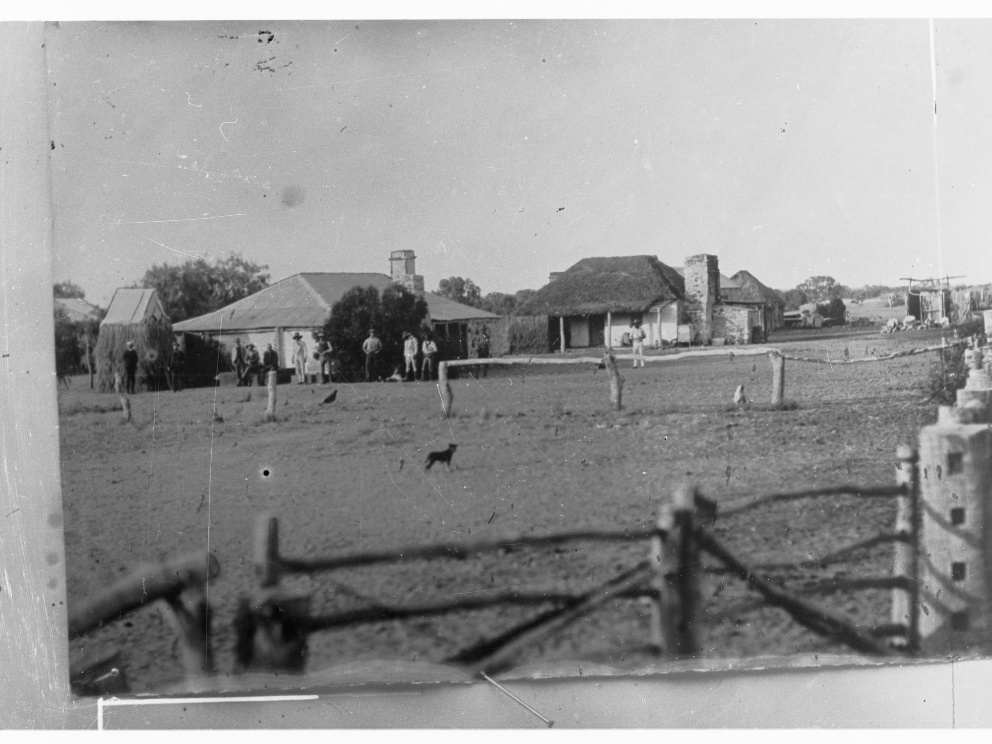 Northern Territory - cattle station buildings and yard