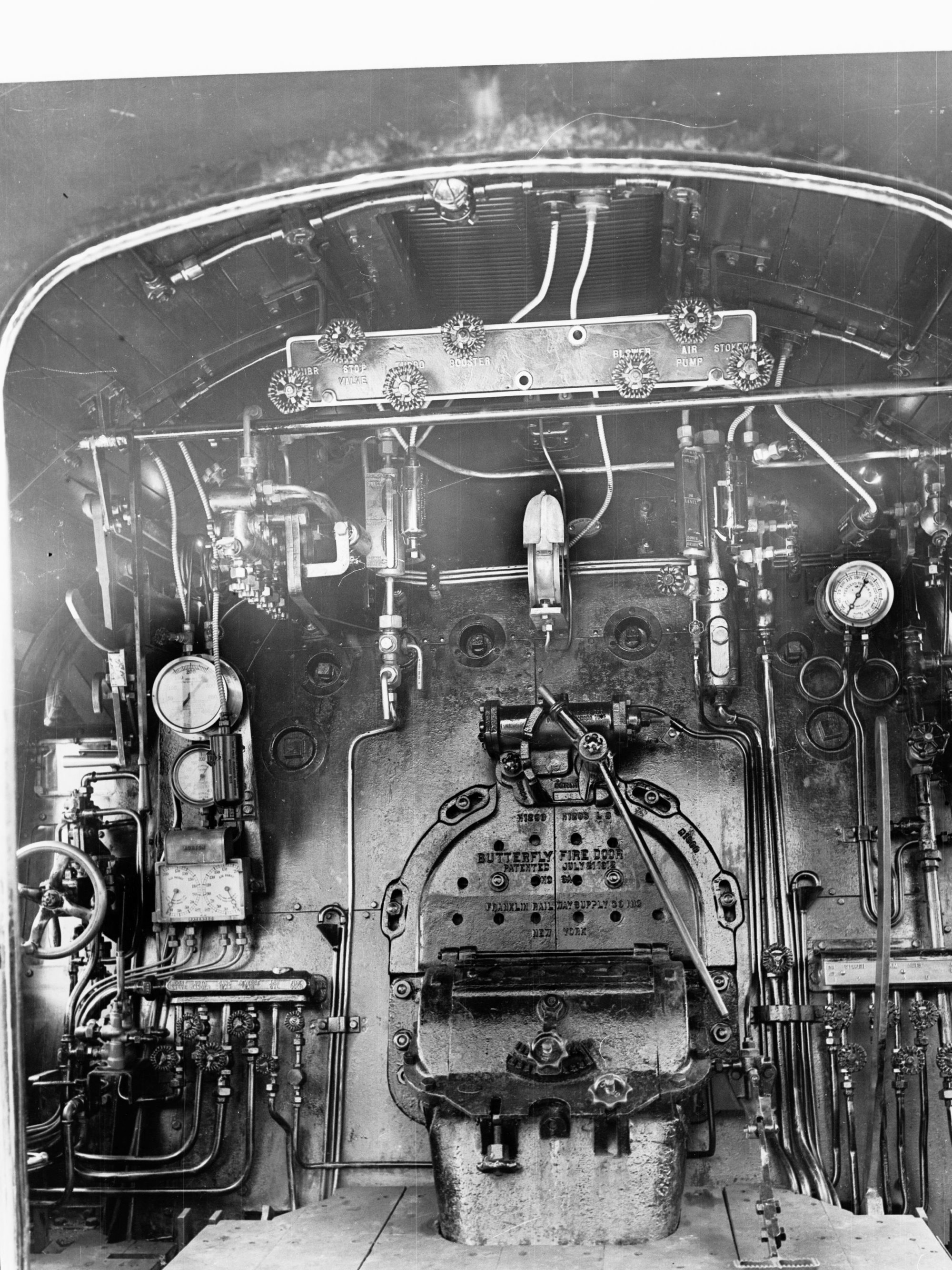 Cabin of Steam Locomotive Built at Islington