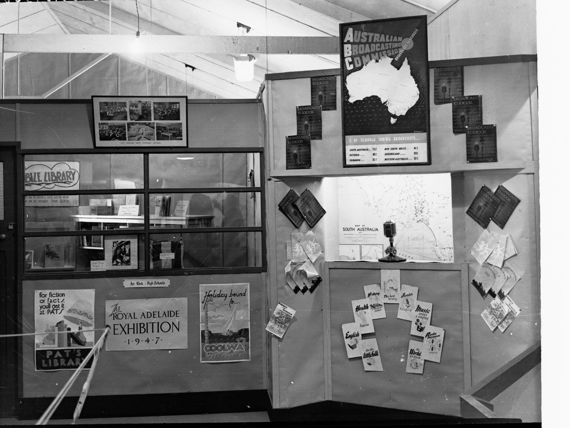 Royal Adelaide Exhibition 1947 - ABC Stand Exhibit