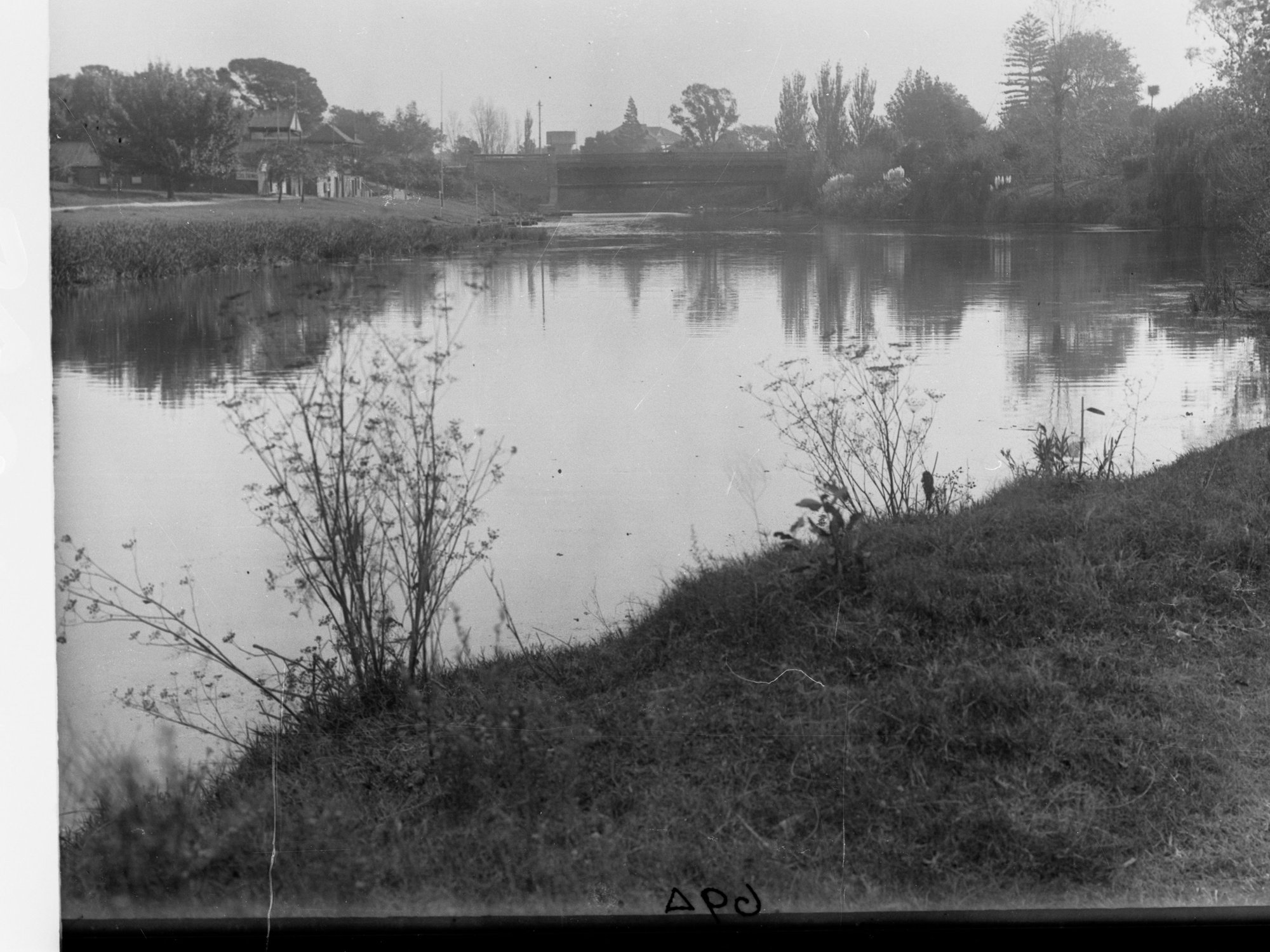 River Torrens Showing King William Road Bridge Eastern Side