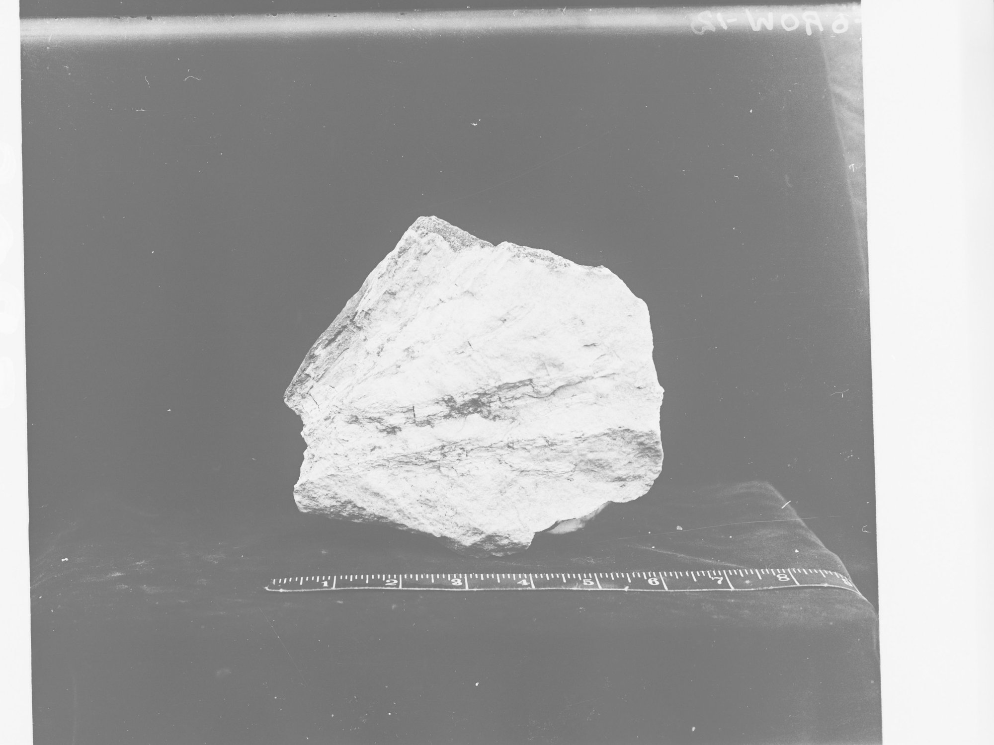 View of a meteorite