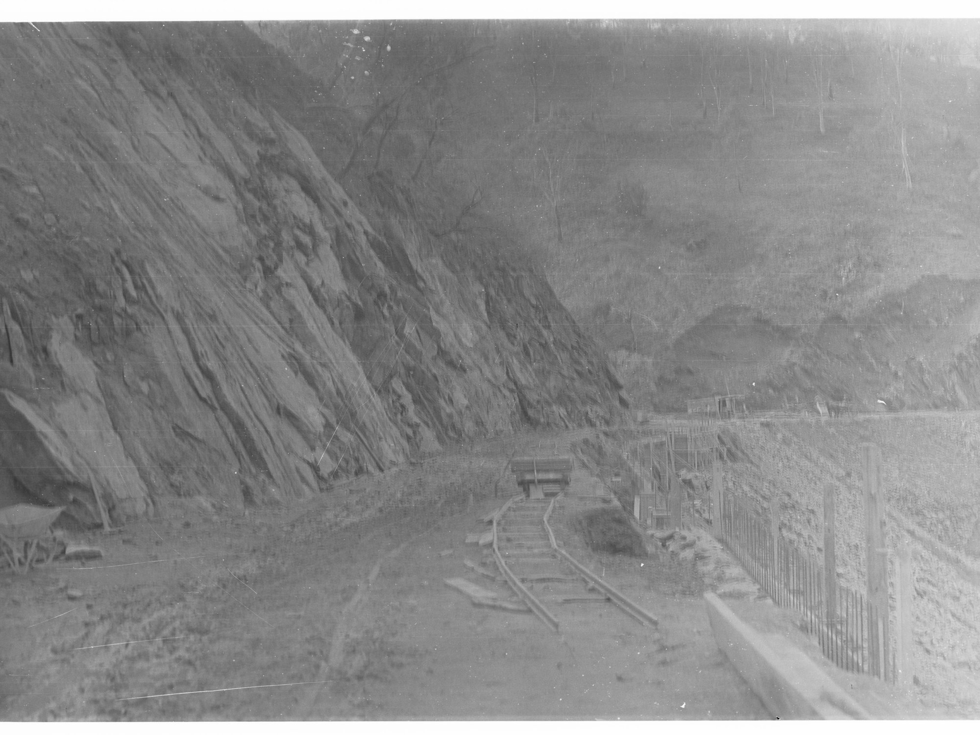 Construction of Torrens Gorge Road