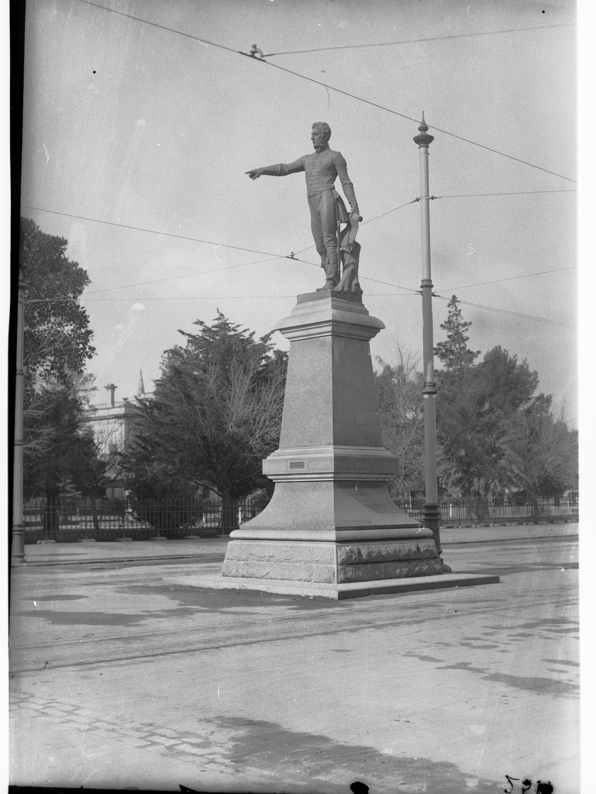 Statue of Colonel Light in Victoria Square