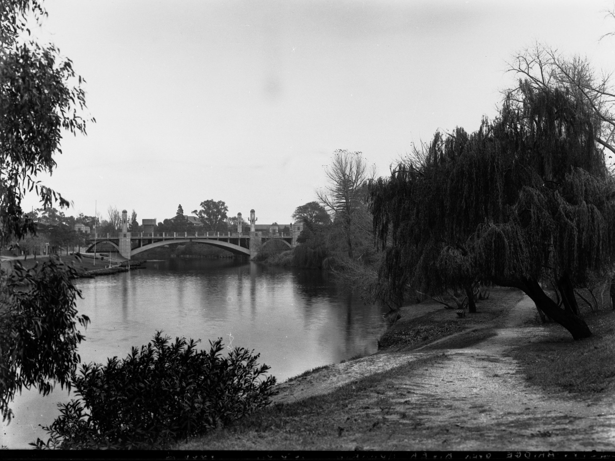 City Bridge Over River Torrens