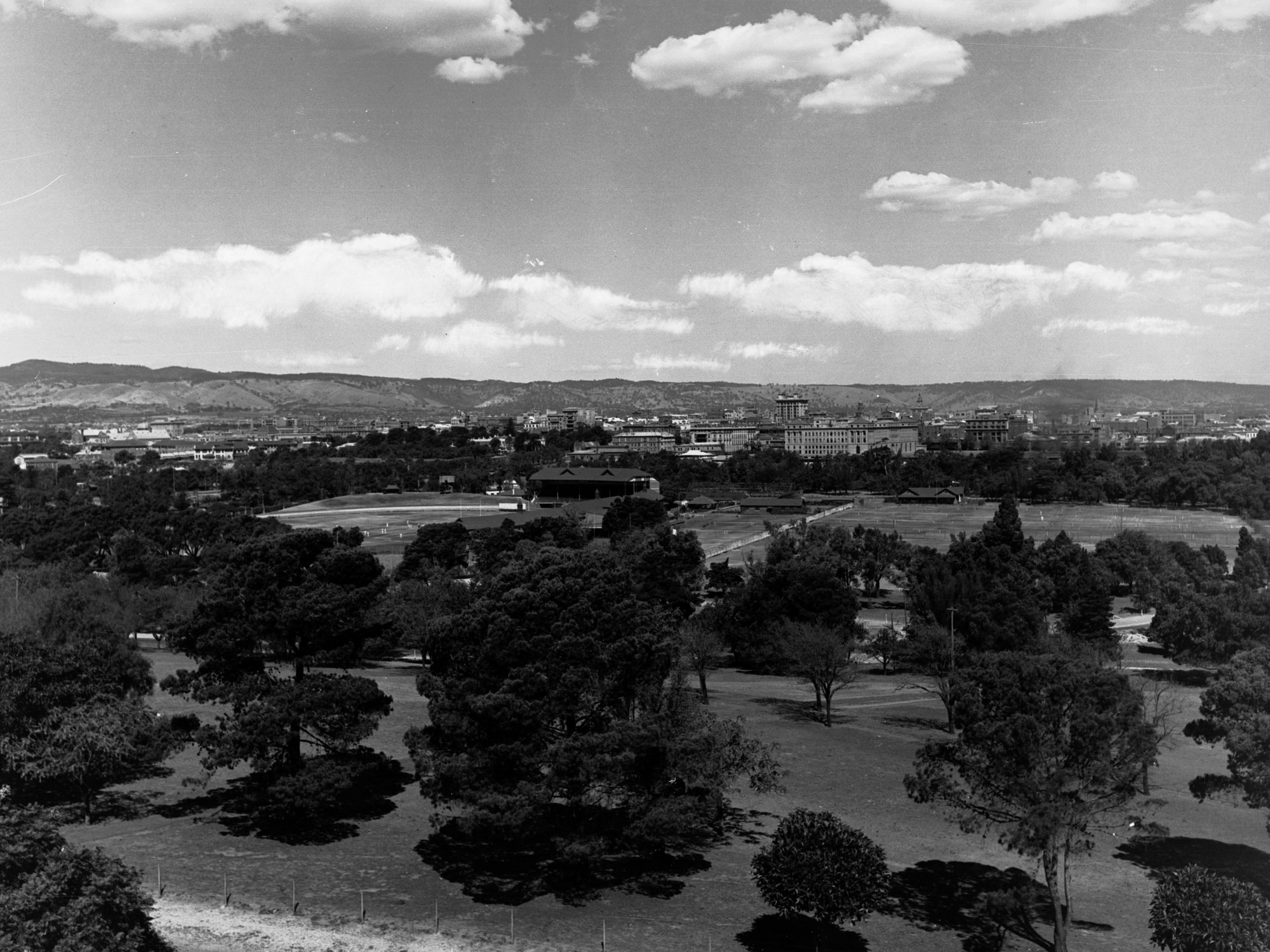 Adelaide From Sir L Bonythons Residence Carclew North Adelaide