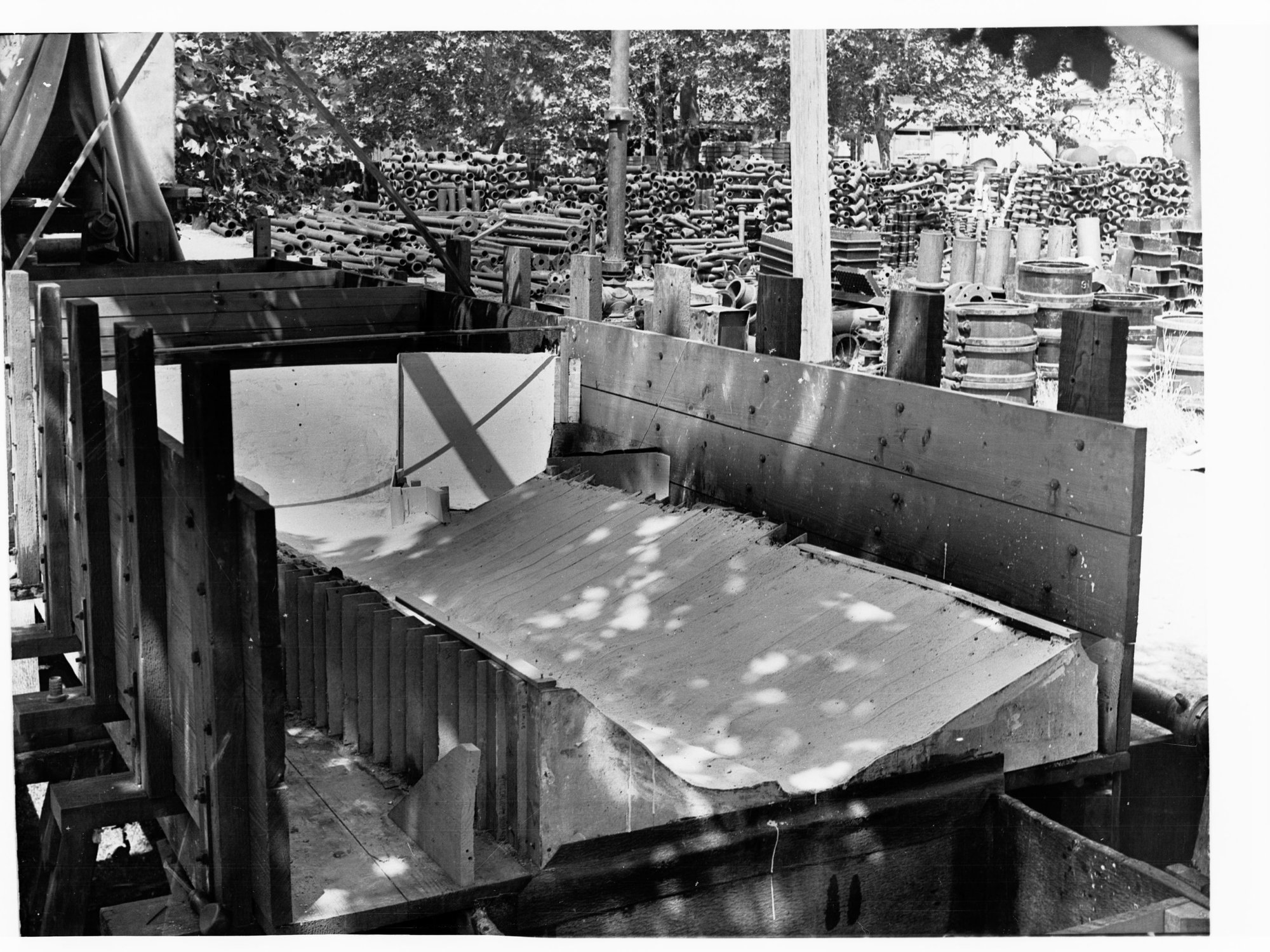 Model of Mount Bold Reservoir taken at Kent Town