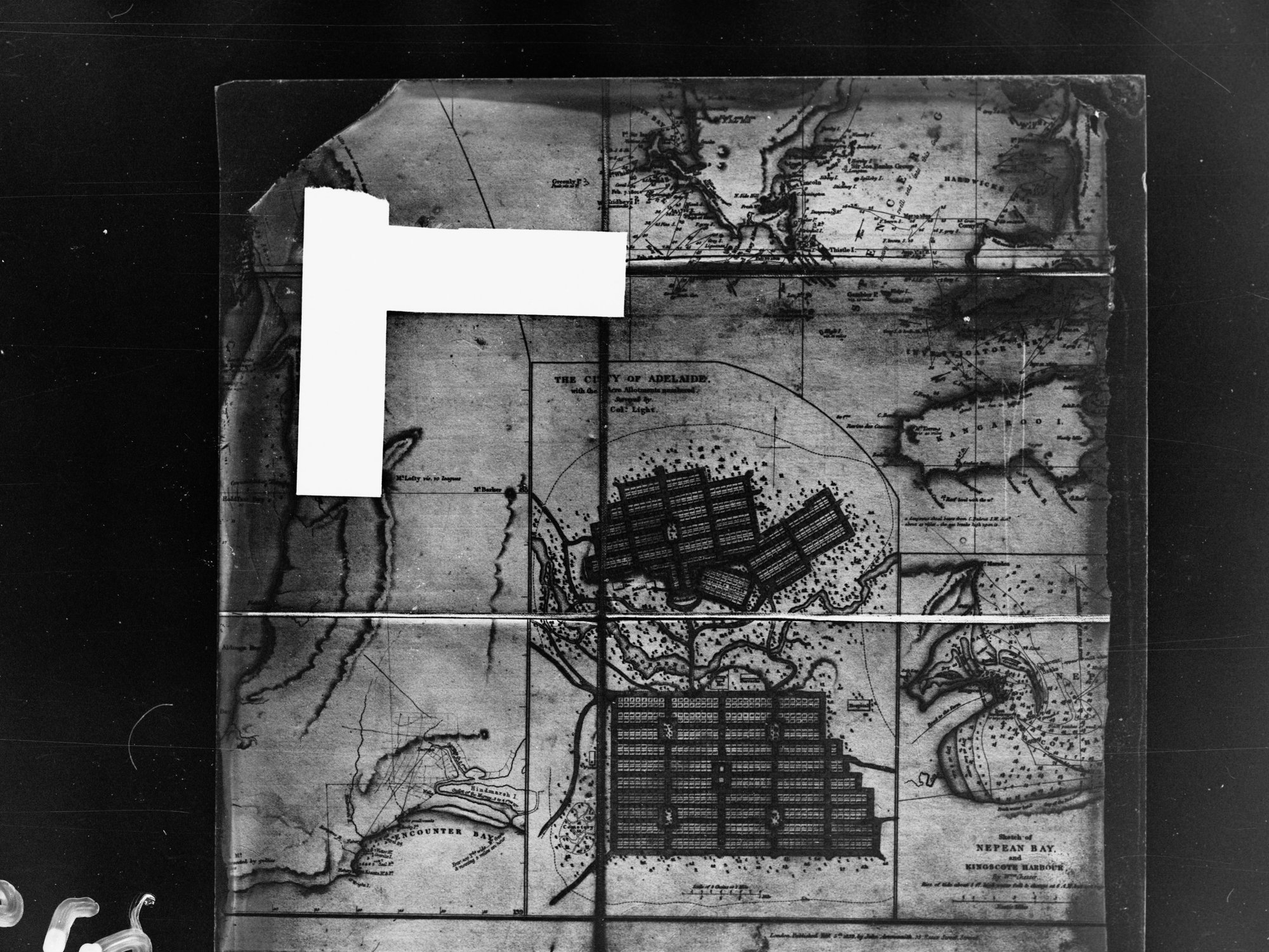 Map of Adelaide, South Australia