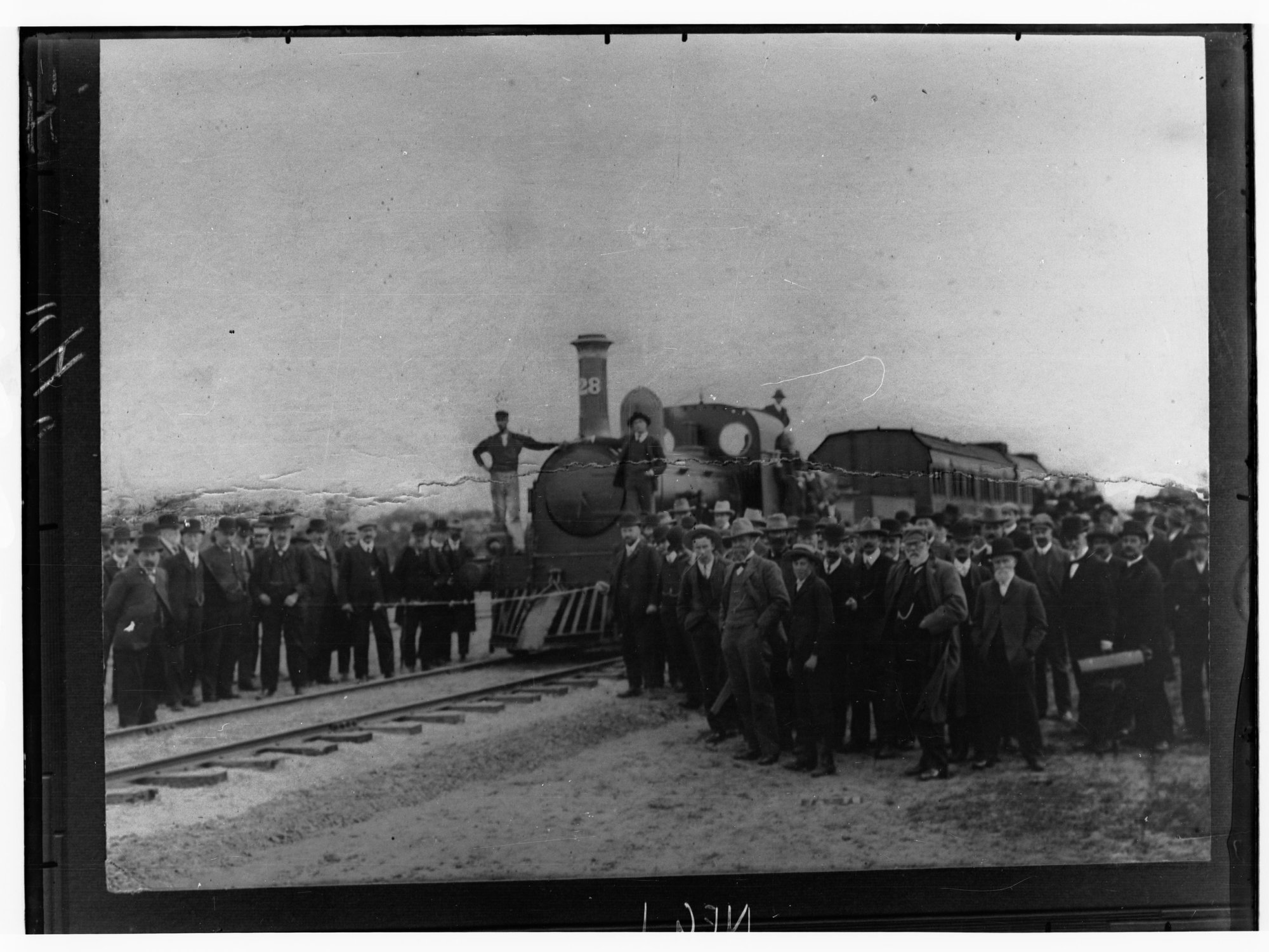 Opening of the Pinnaroo railway line