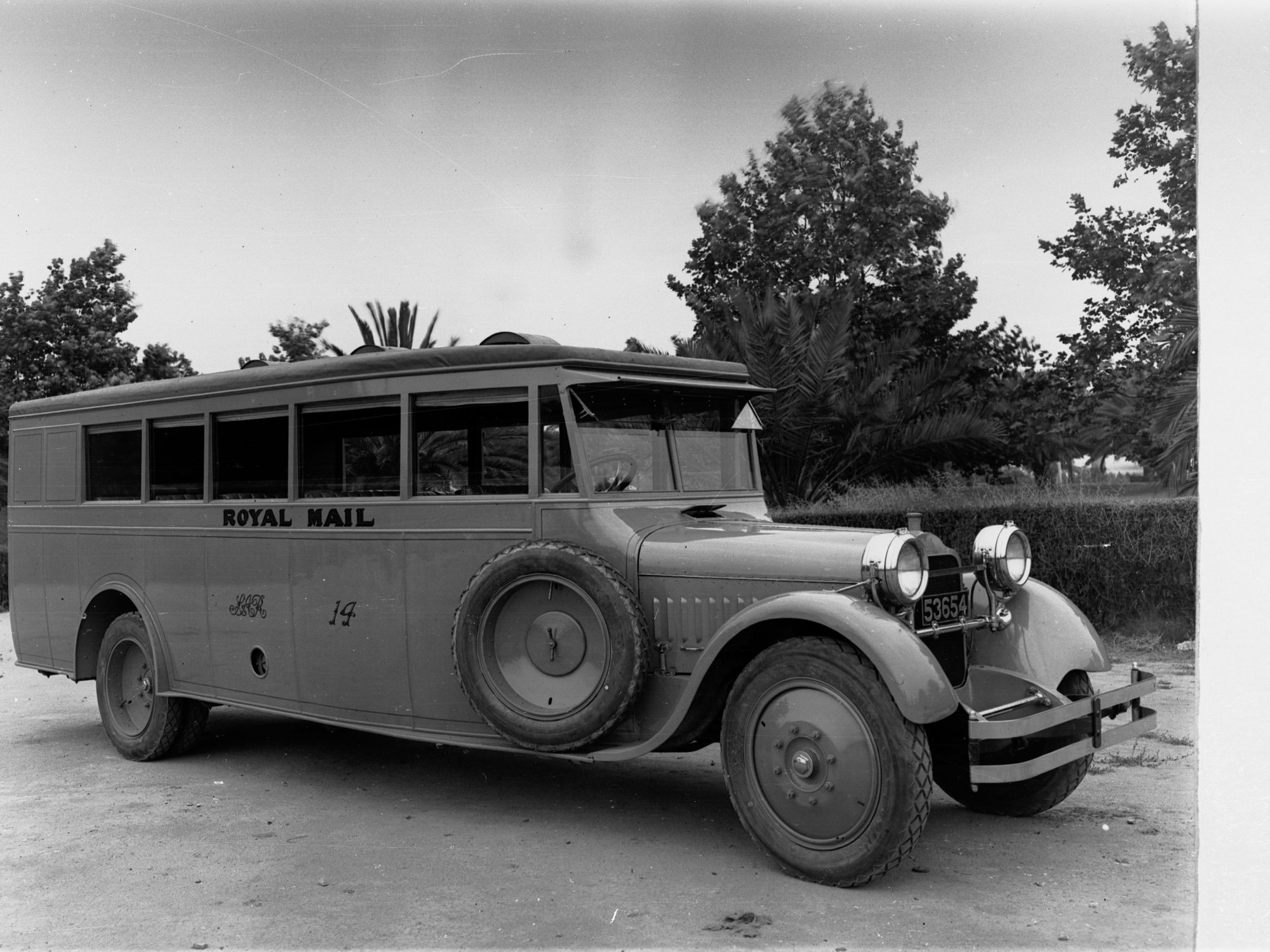 South Australian Railways Royal Mail Bus