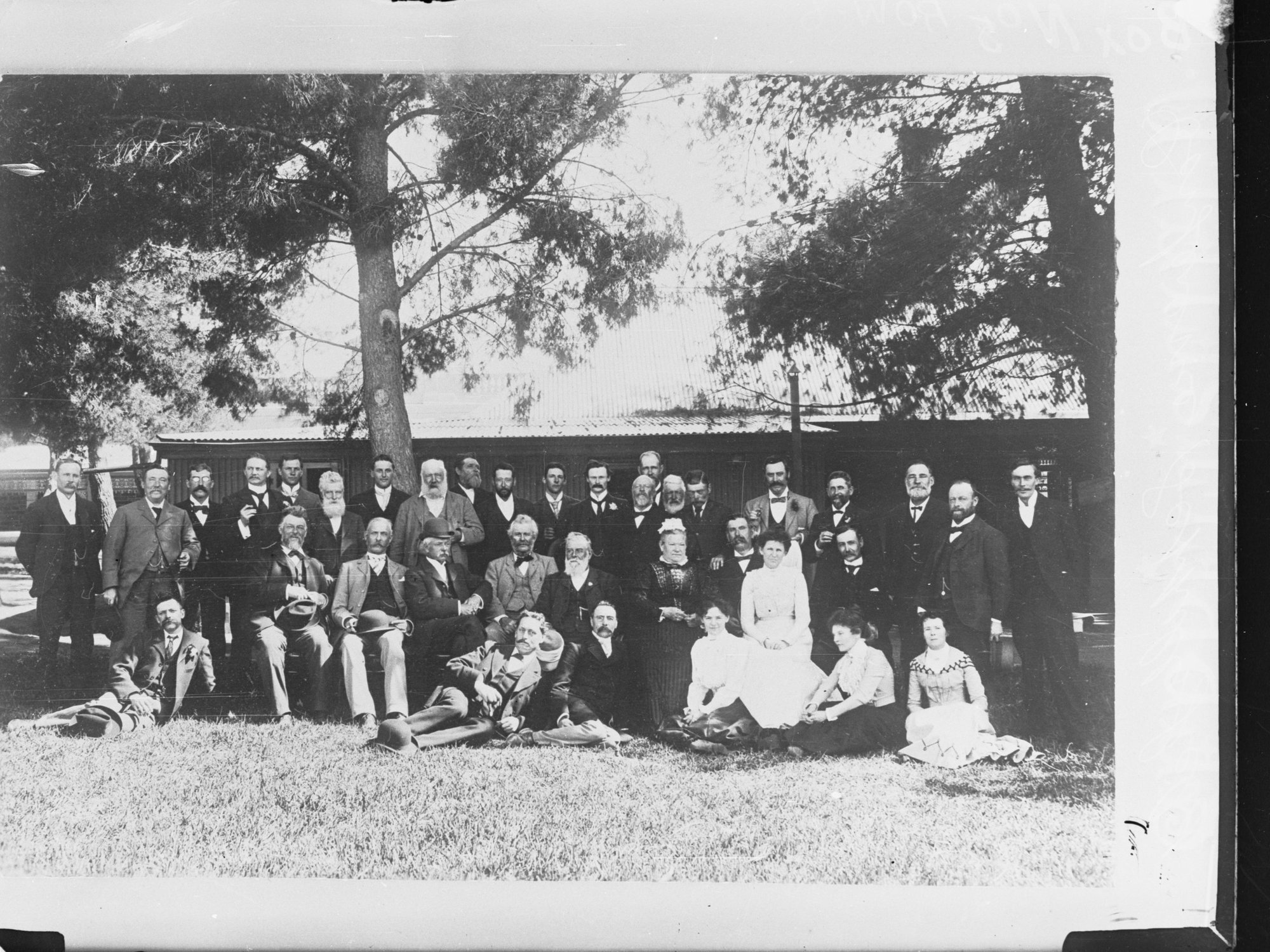 Conference at Seppeltsfield Winery - group of men and women