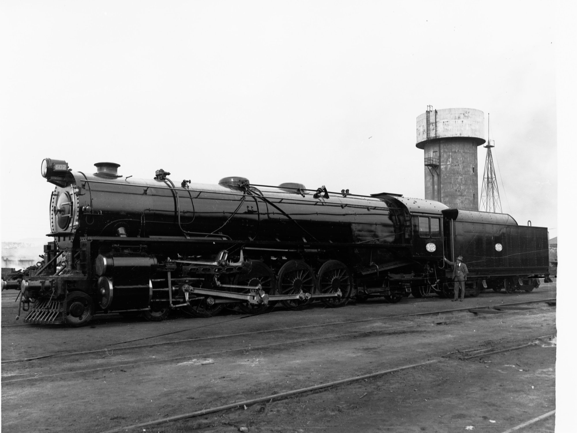 500 Class Mountain Type Locomotive Engine