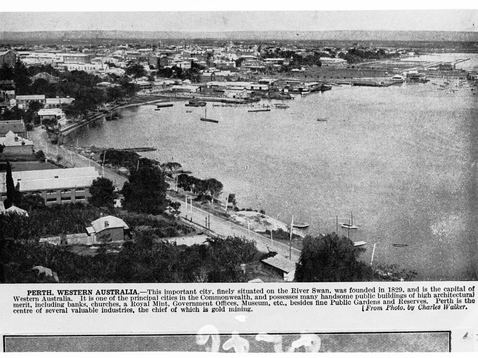 Perth, Western Australia (situated on the River Swan)