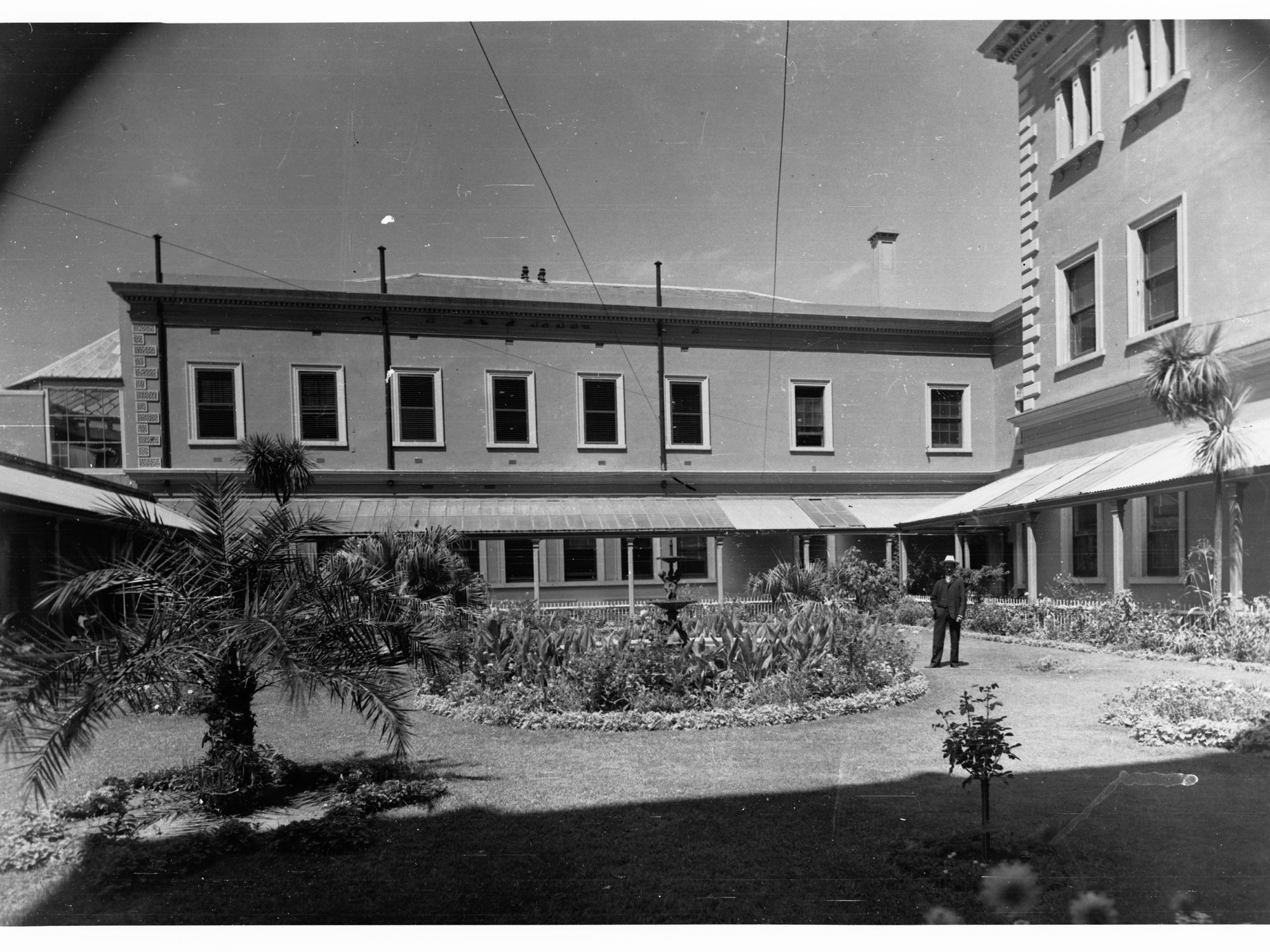 Courtyard of the Treasury Building, Adelaide