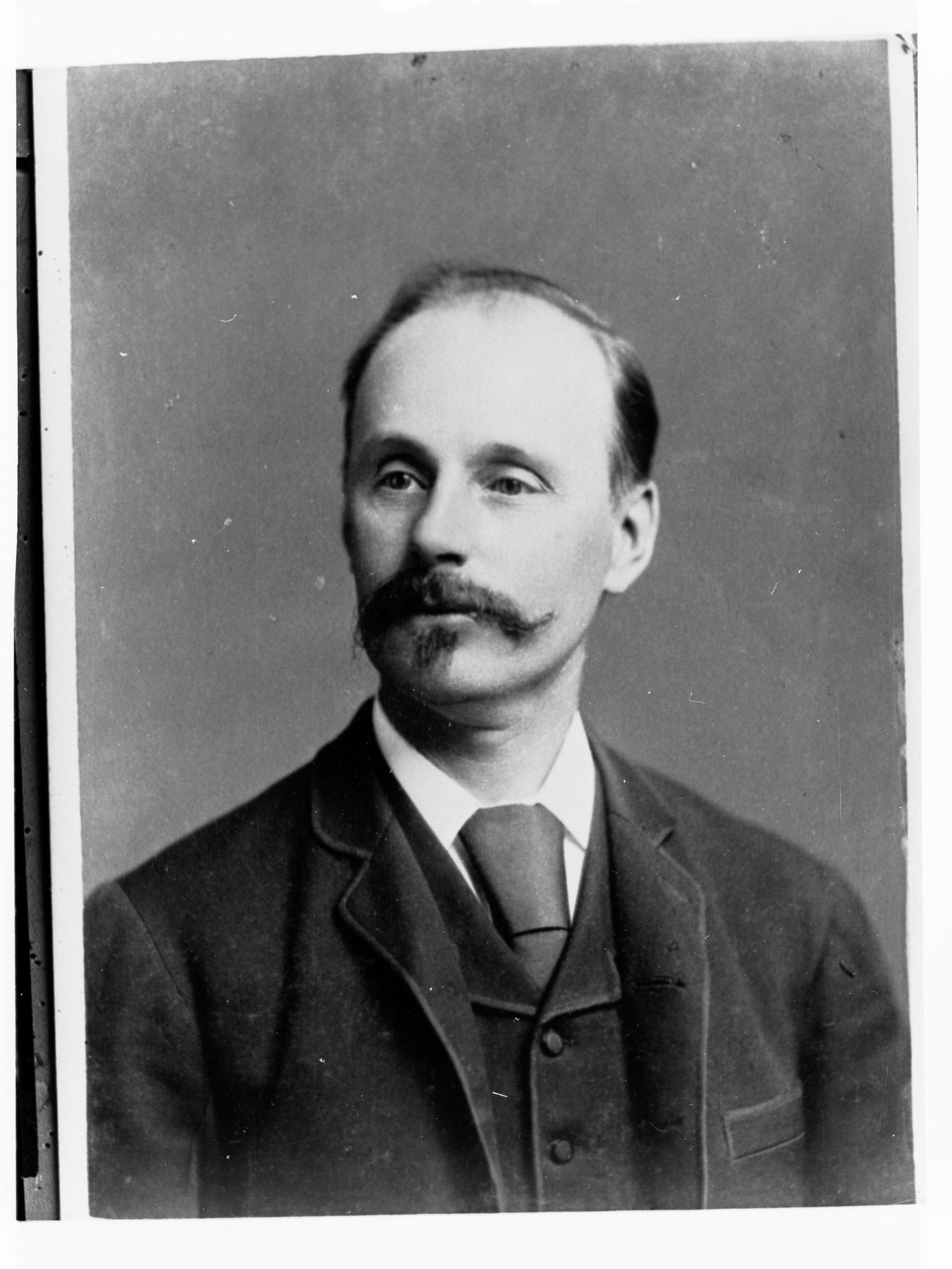 Portrait of Mr. H.F. Leader - Government Printer