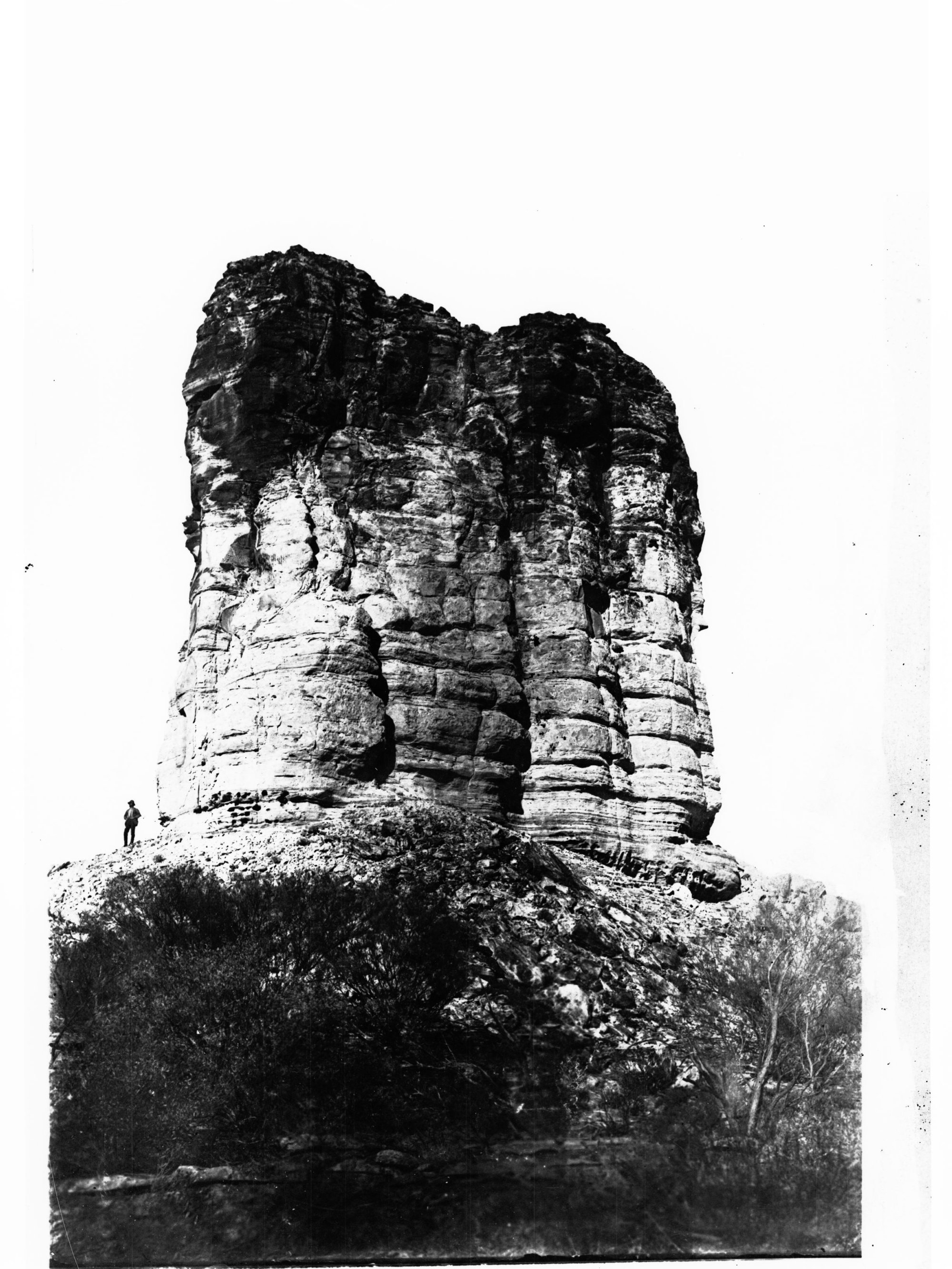 Chambers Pillar in Central Australia