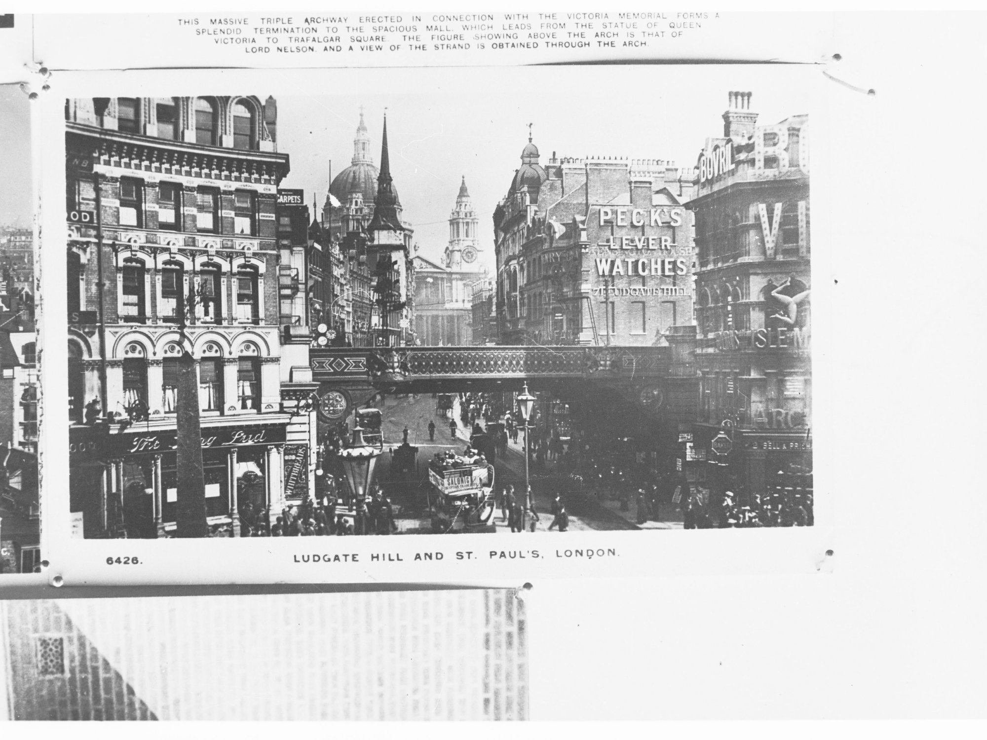 Ludgate Hall and St Paul's, London