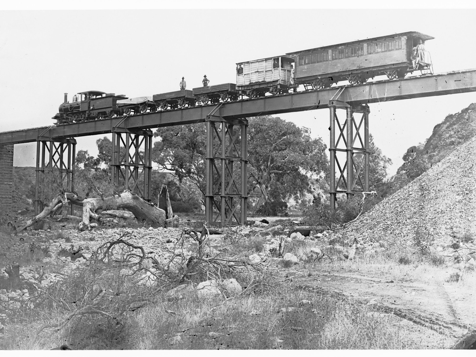 Woolshed Flat bridge, Pichi Richi Railway, Flinders Ranges