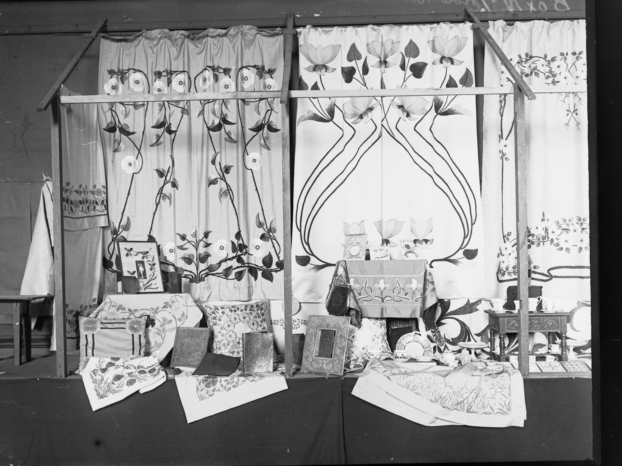 Adelaide School of Arts, Annual Exhibition 1911 - Art needle and stencilled work (embroidery)