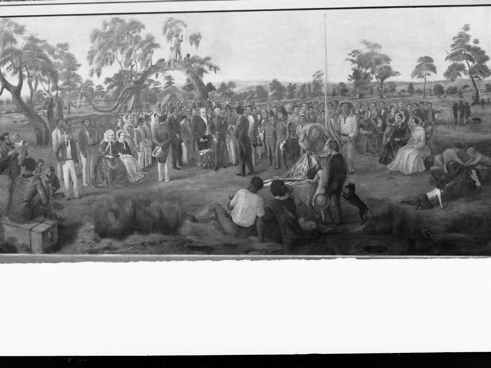 Copy of Charles Hill art work Proclamation Day South Australia