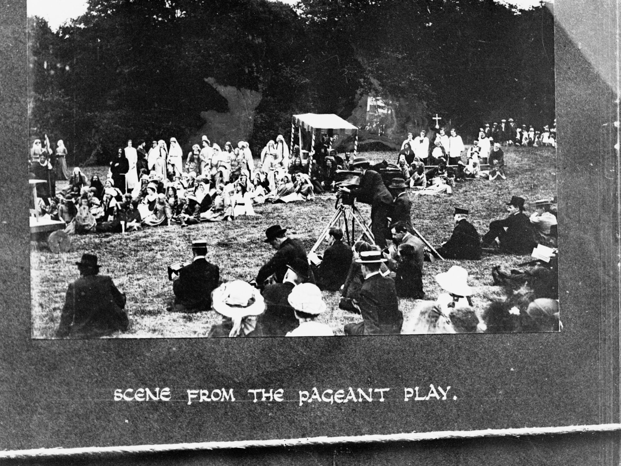 Scene from the Pageant Play  (Religious Play)