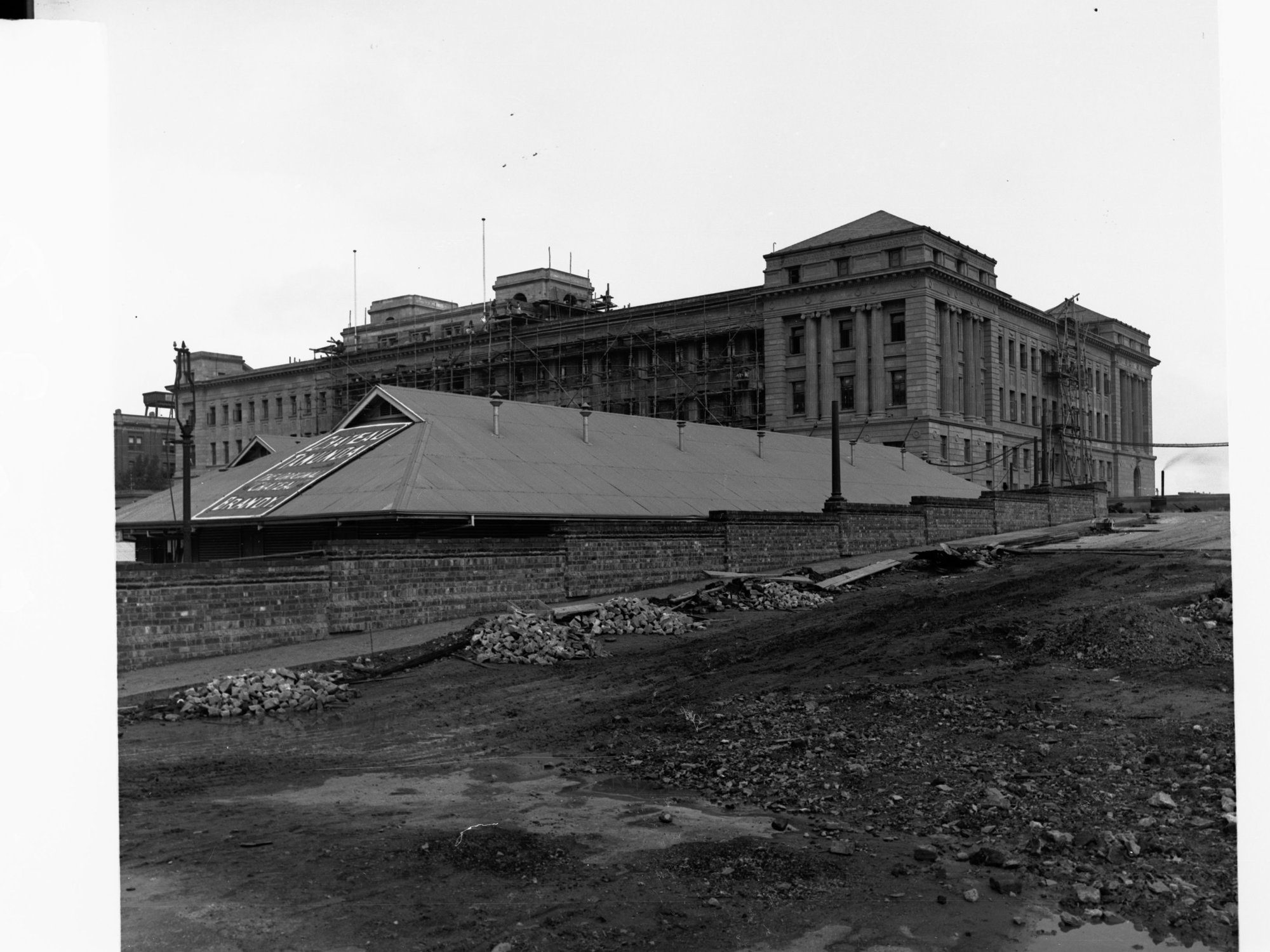 Adelaide Railway Station Construction