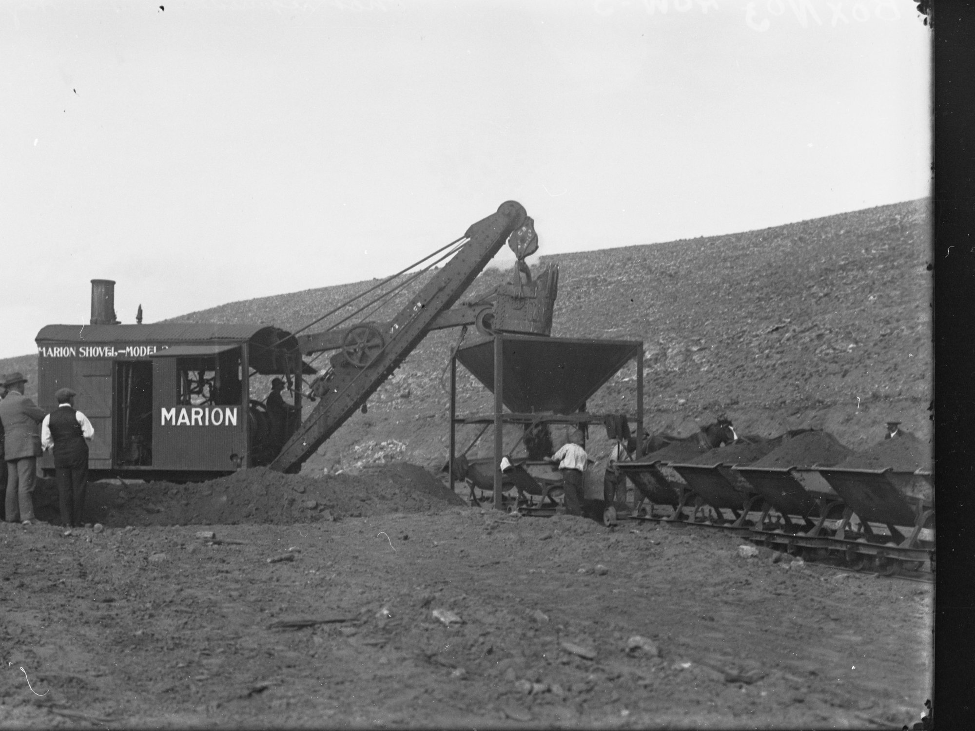 Excavator at Mypolonga