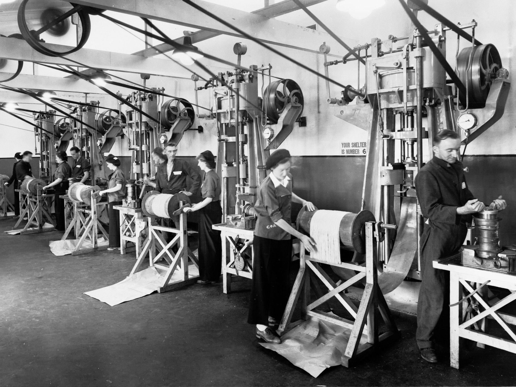 Wire manufacturing at at Salisbury