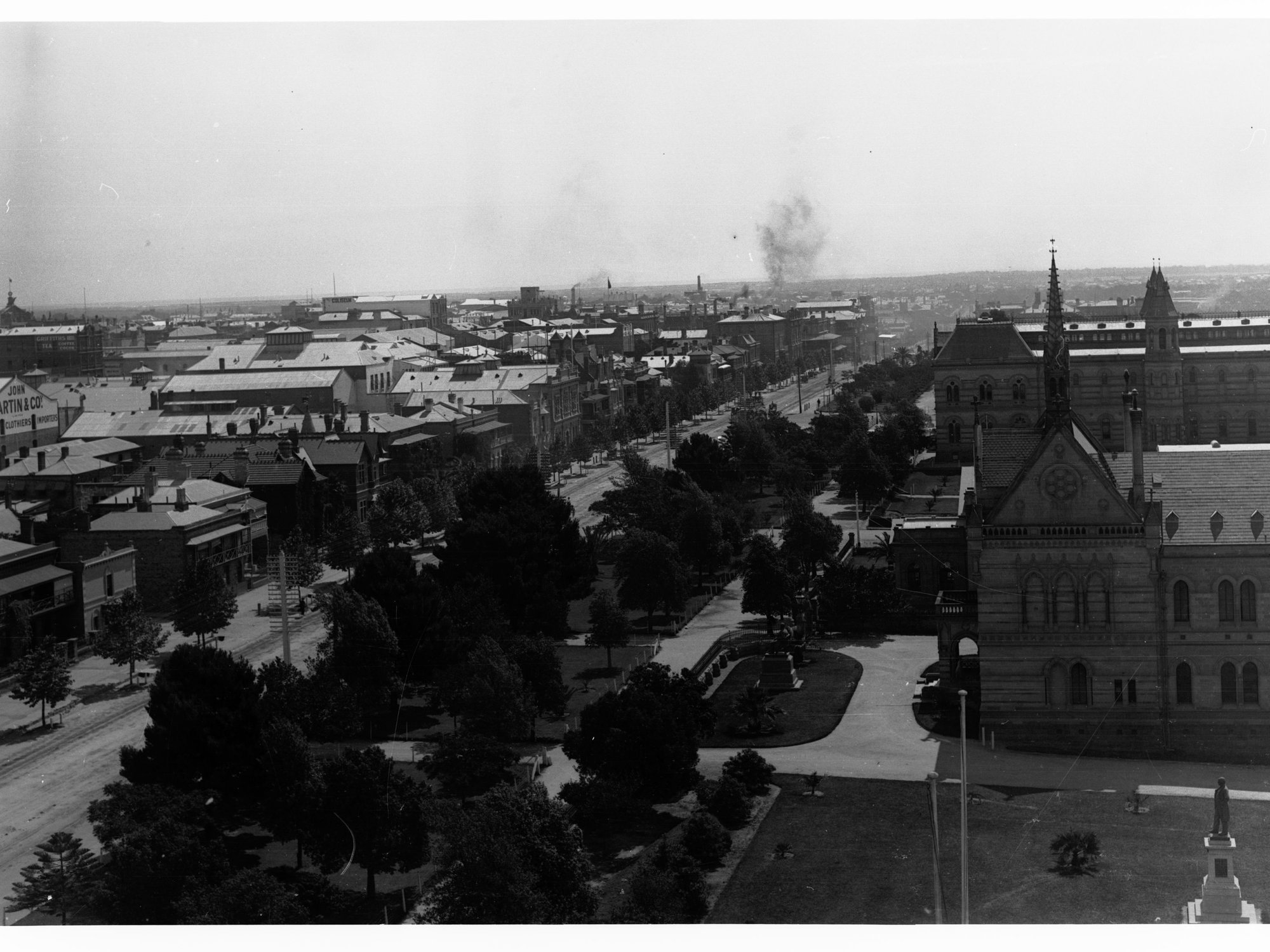 North Terrace Showing Adelaide University