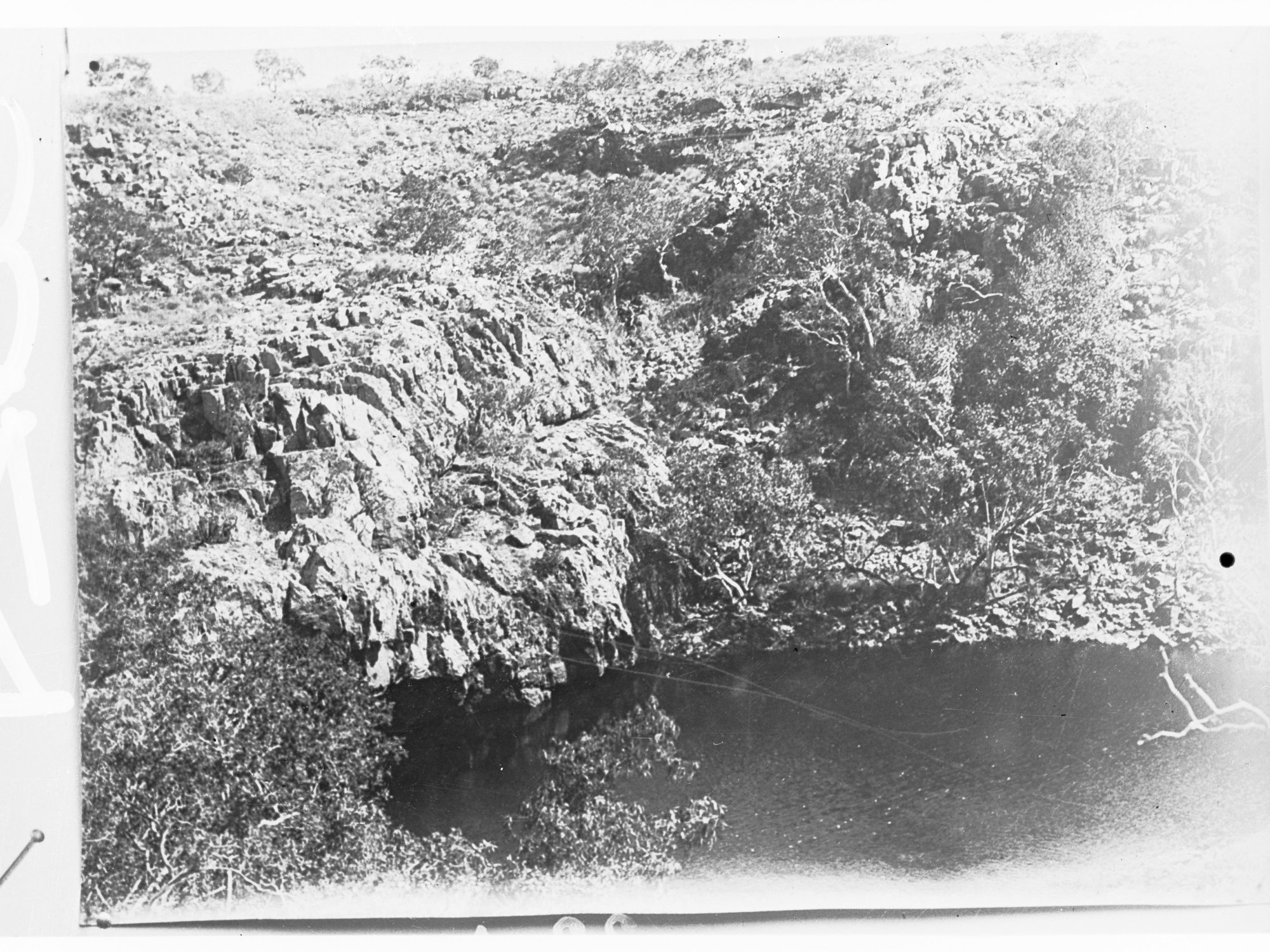Northern Territory - view of rocks and river - MISSING FROM MICROFICHE INDEX