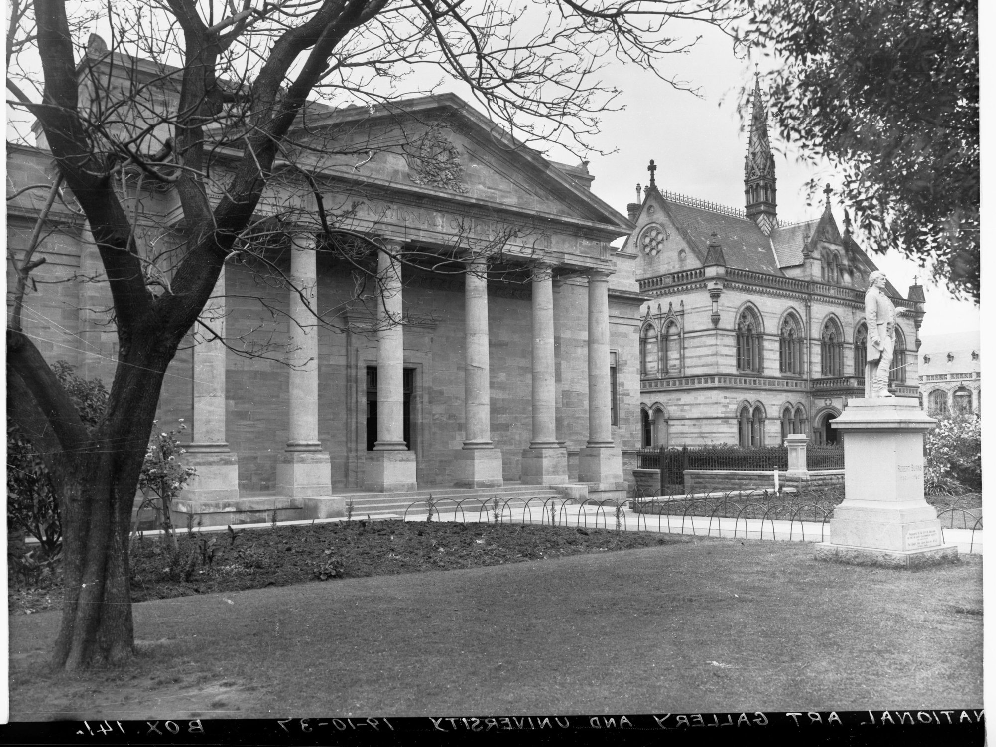 National Art Gallery [of South Australia] and Part of the University of Adelaide on North Terrace