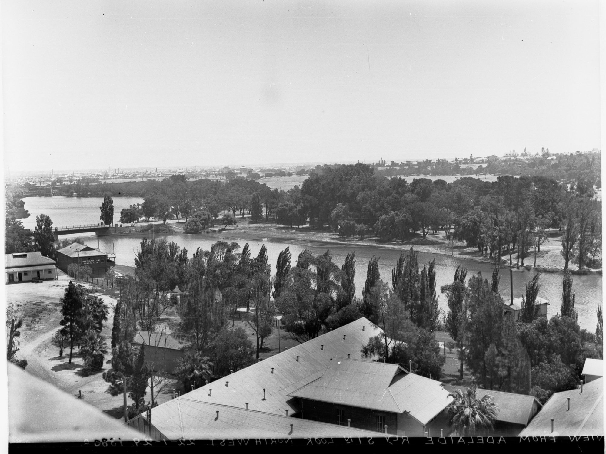 River Torrens Looking North West From the Railway Station